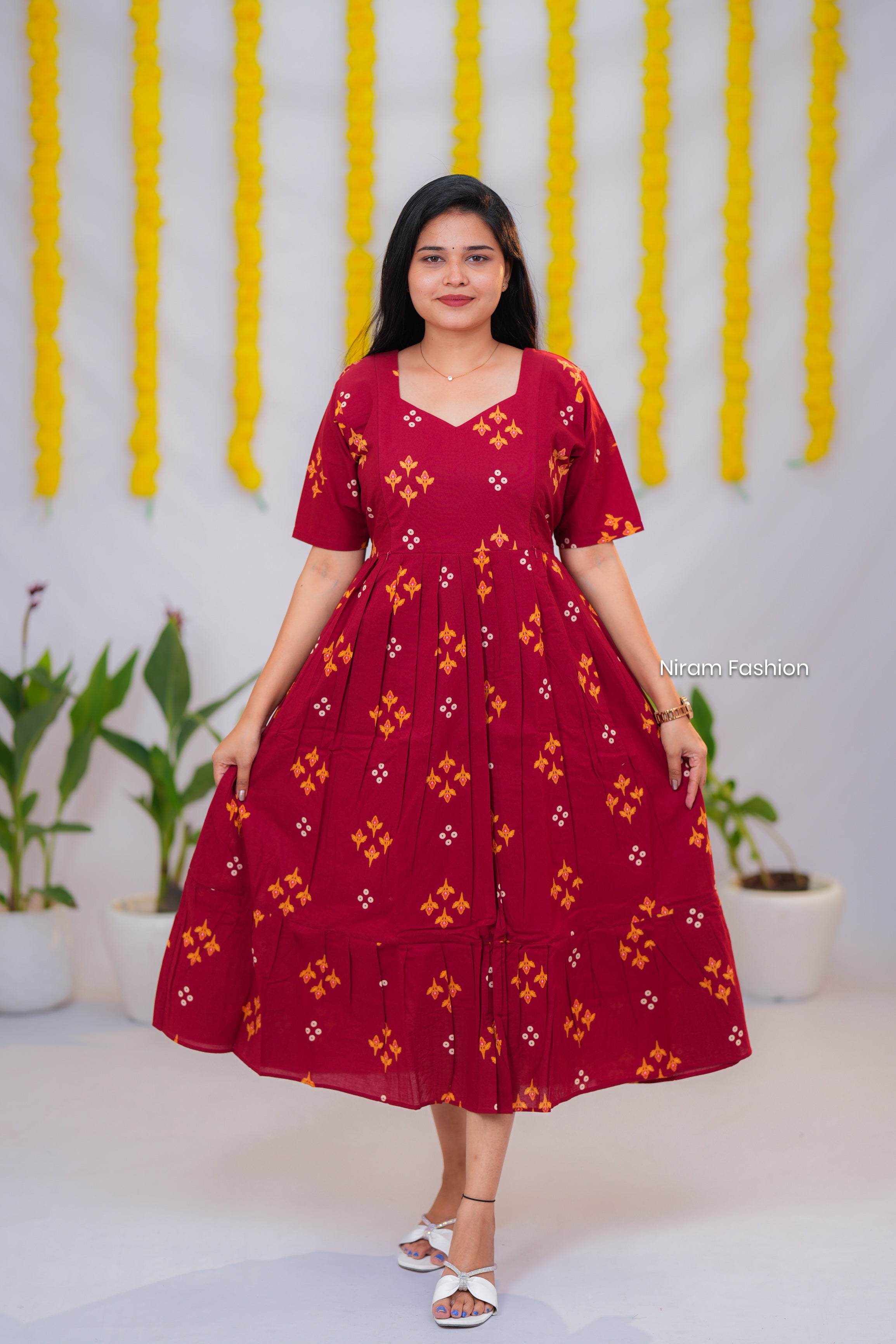 Aadhirai premium cotton maternity kurti