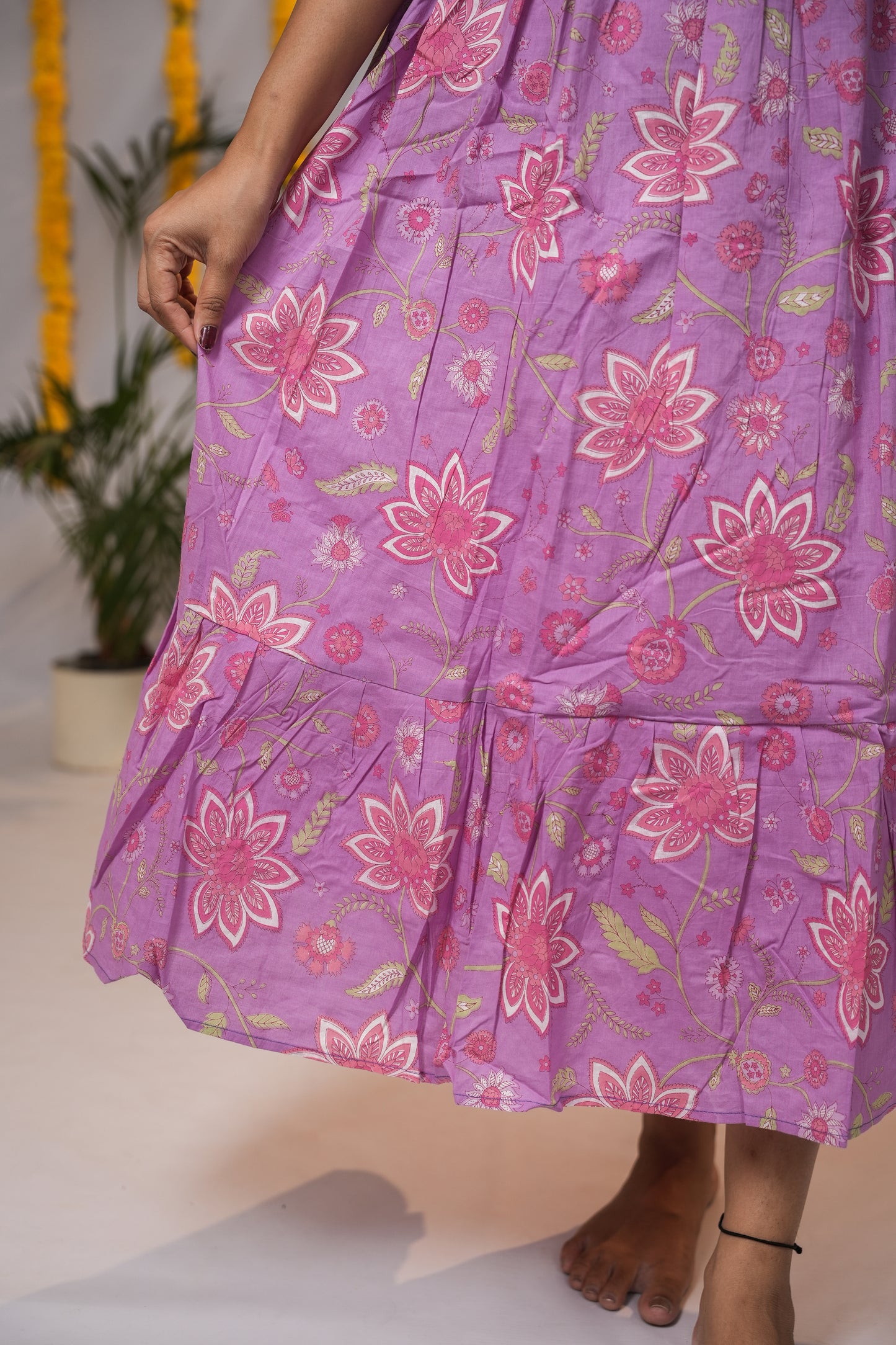 Diya premium cotton maternity kurti