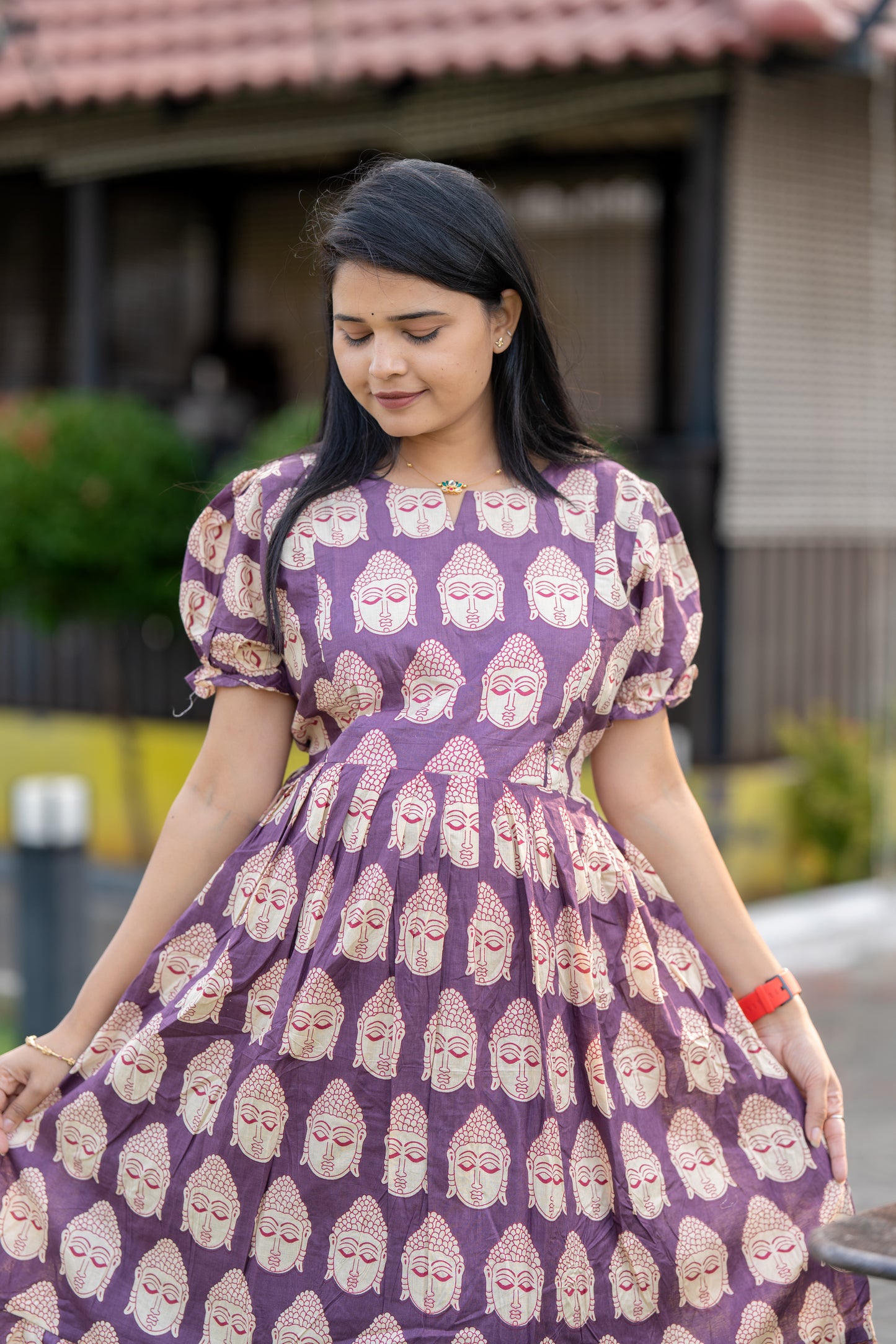 Kural premium cotton maternity kurti