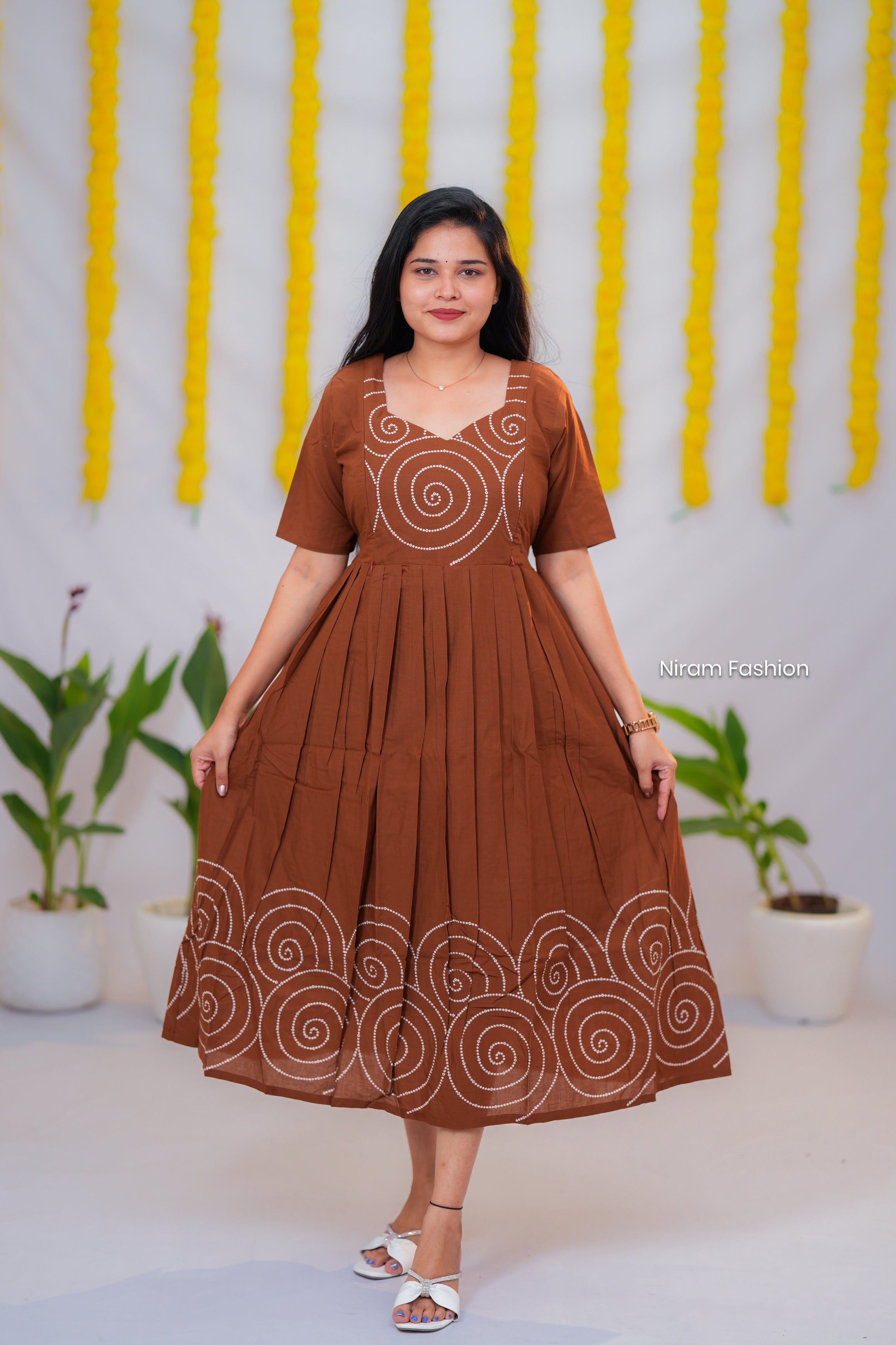 Aadhirai premium cotton maternity kurti