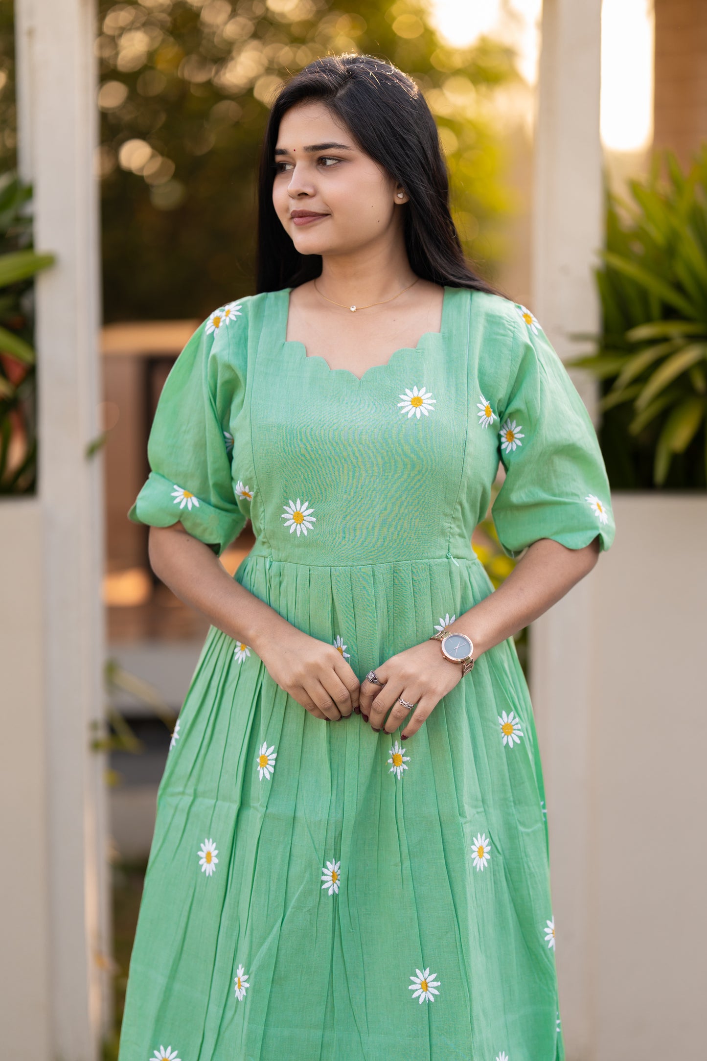 Azhagi 3 premium cotton maternity kurti