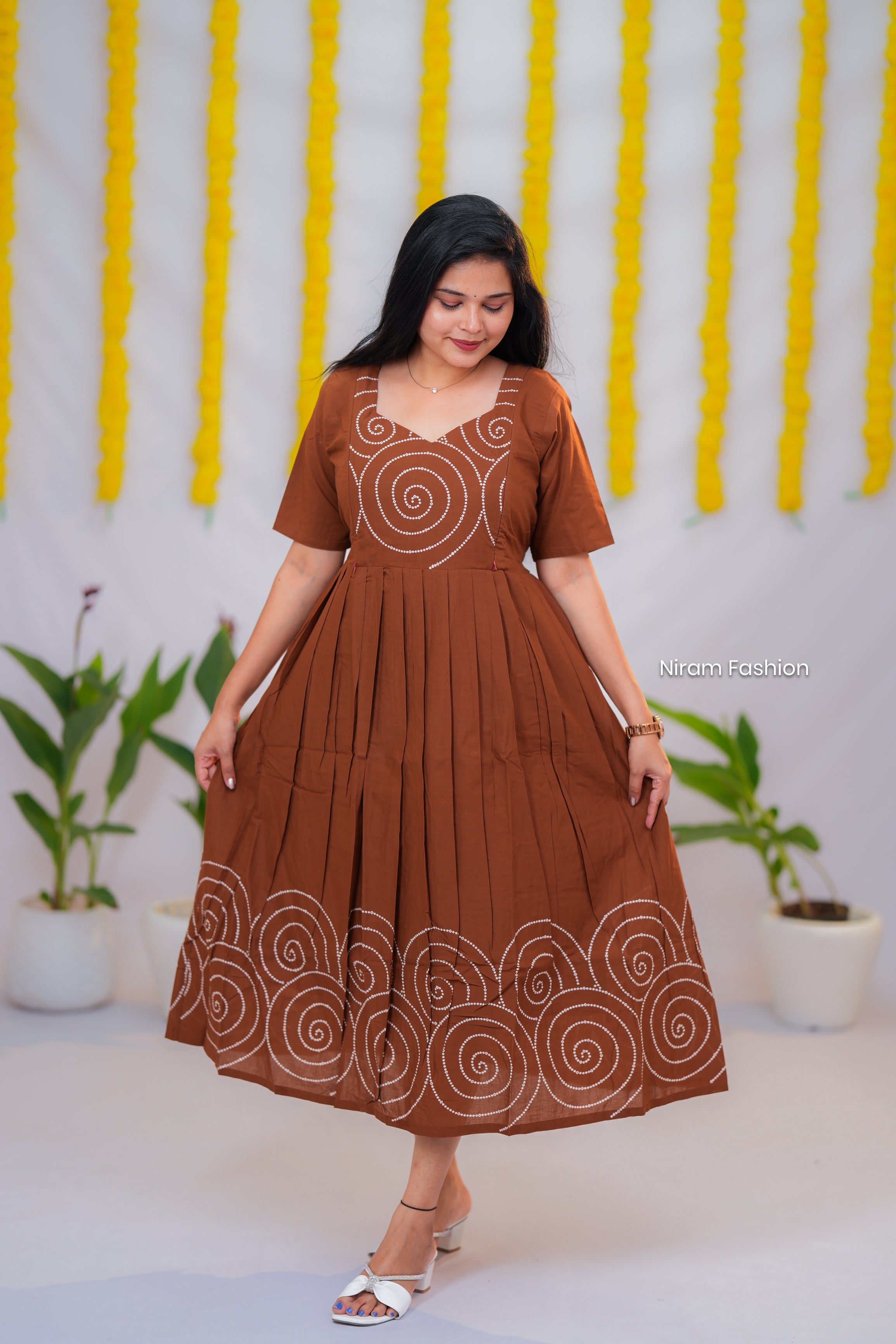 Aadhirai premium cotton maternity kurti
