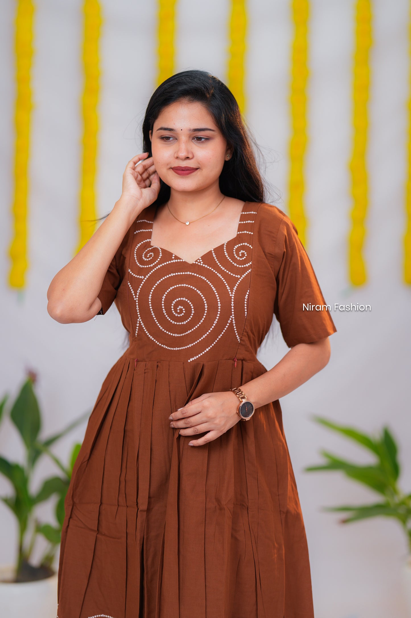 Aadhirai premium cotton maternity kurti