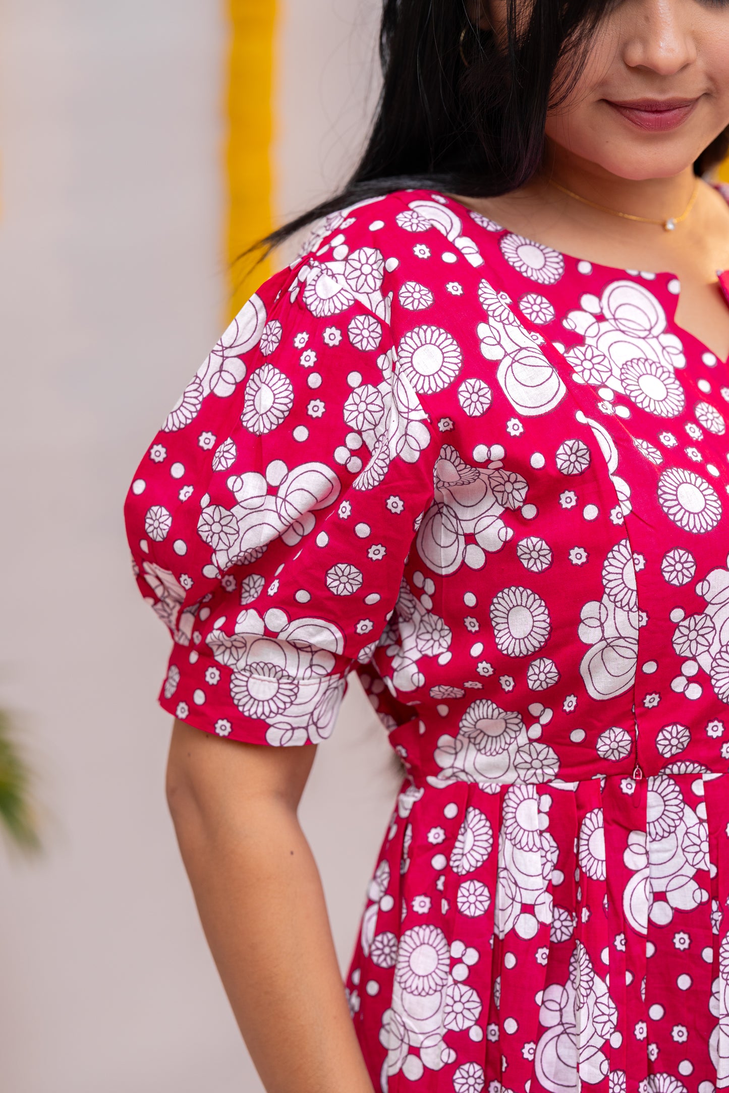 Hasini premium cotton maternity kurti