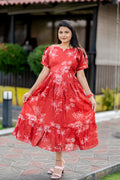 Reena 2 premium cotton maternity kurti