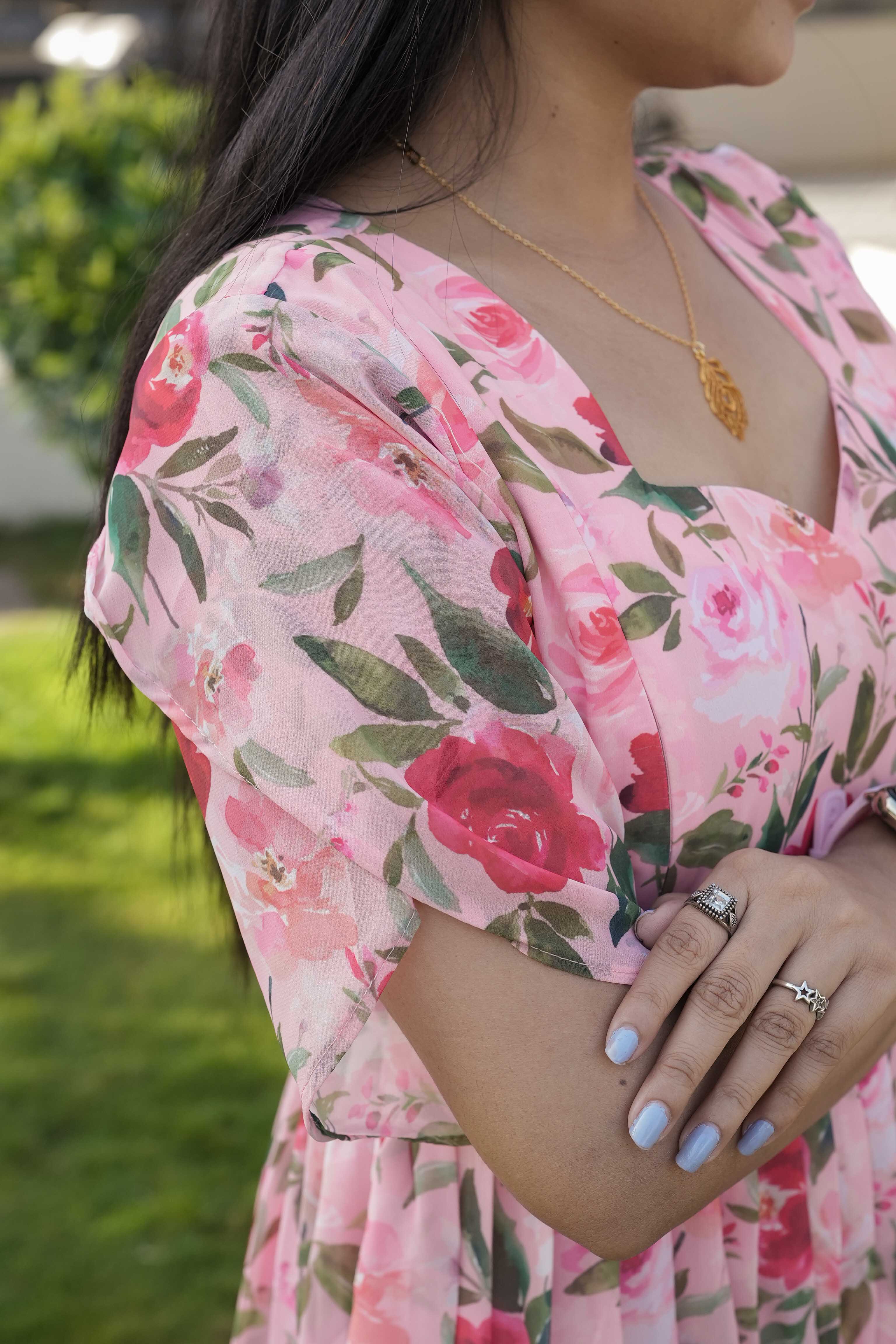 Laya premium georgette kurti