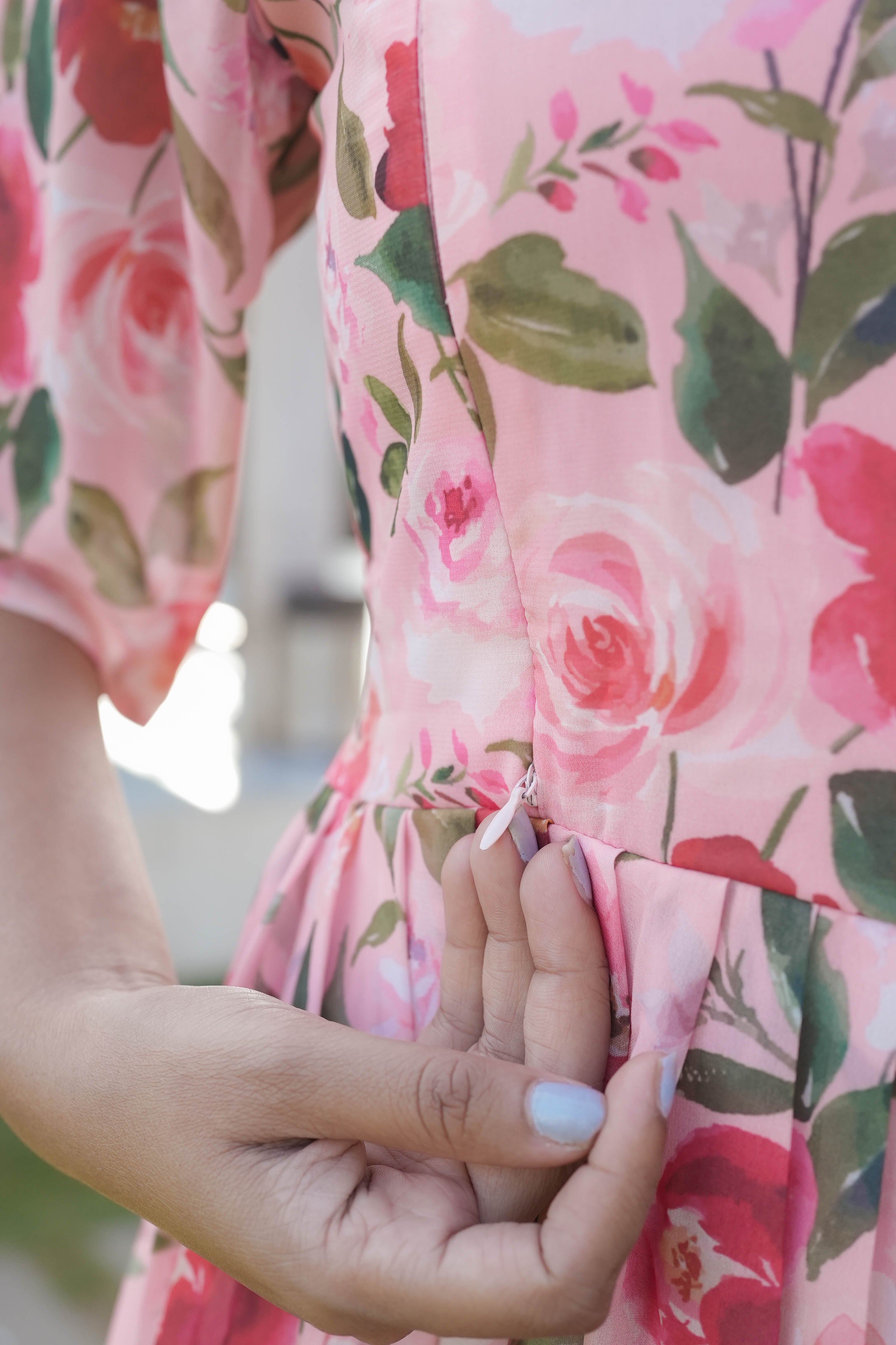 Laya premium georgette kurti