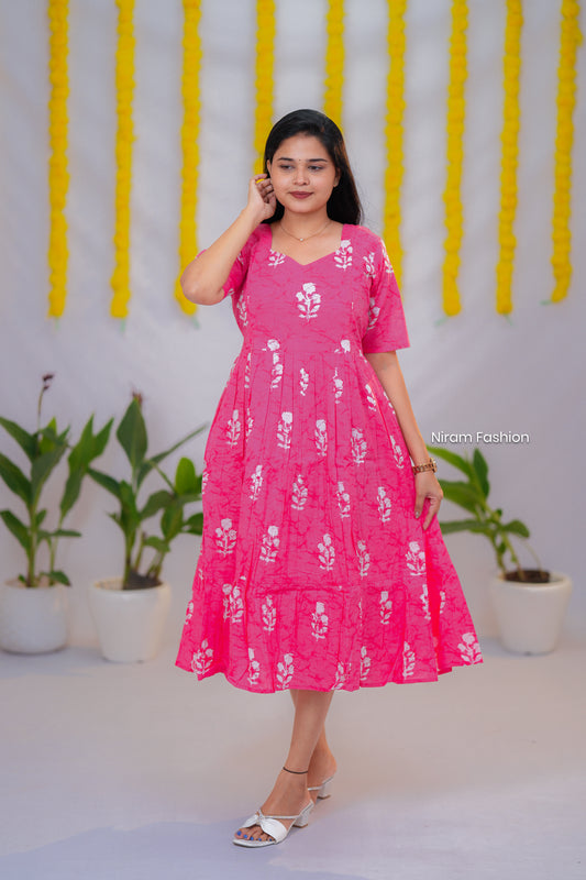 Aadhirai premium cotton maternity kurti