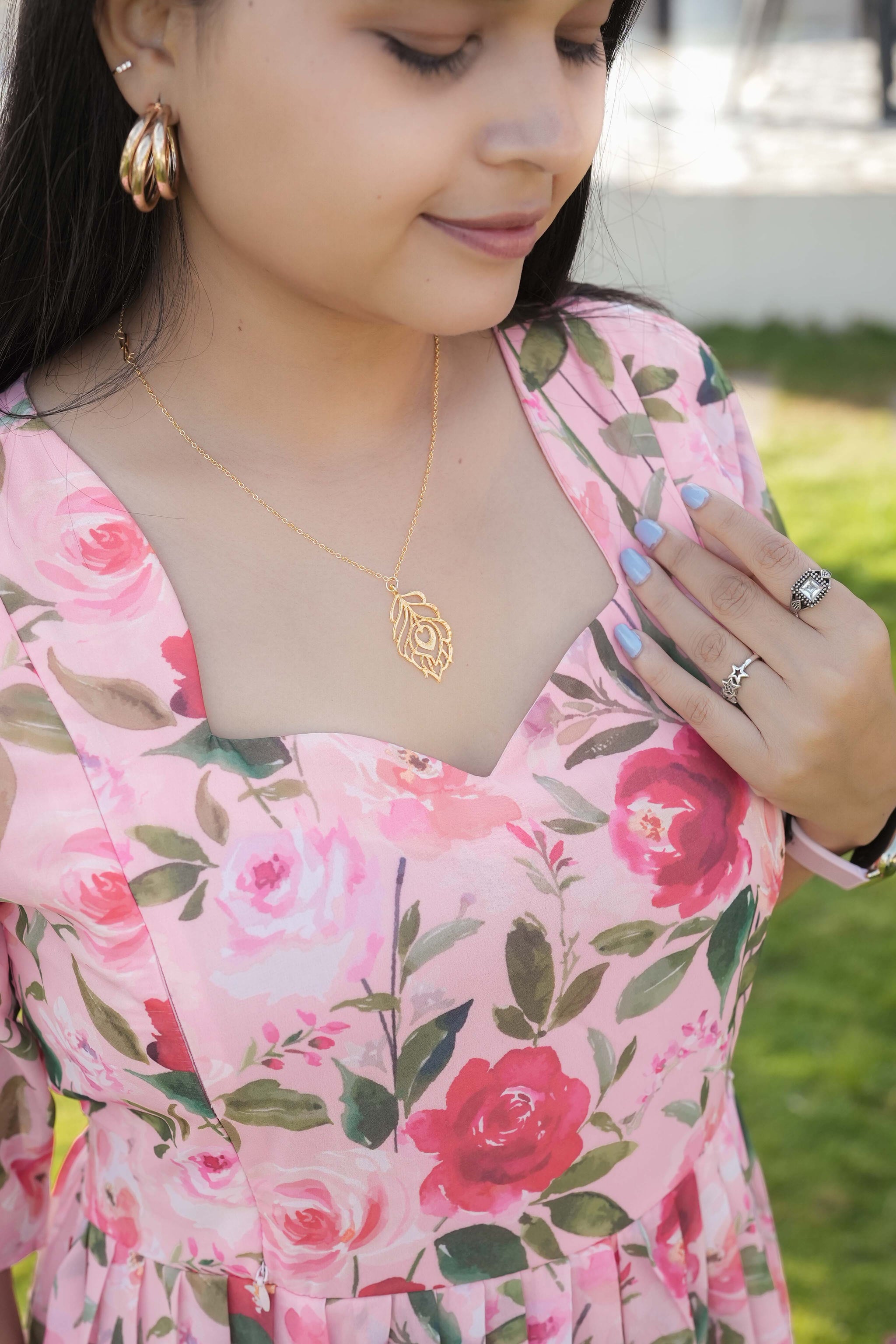 Laya premium georgette kurti