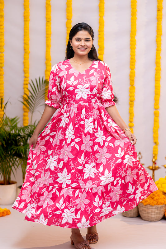 Gayu 2 premium crepe maternity kurti