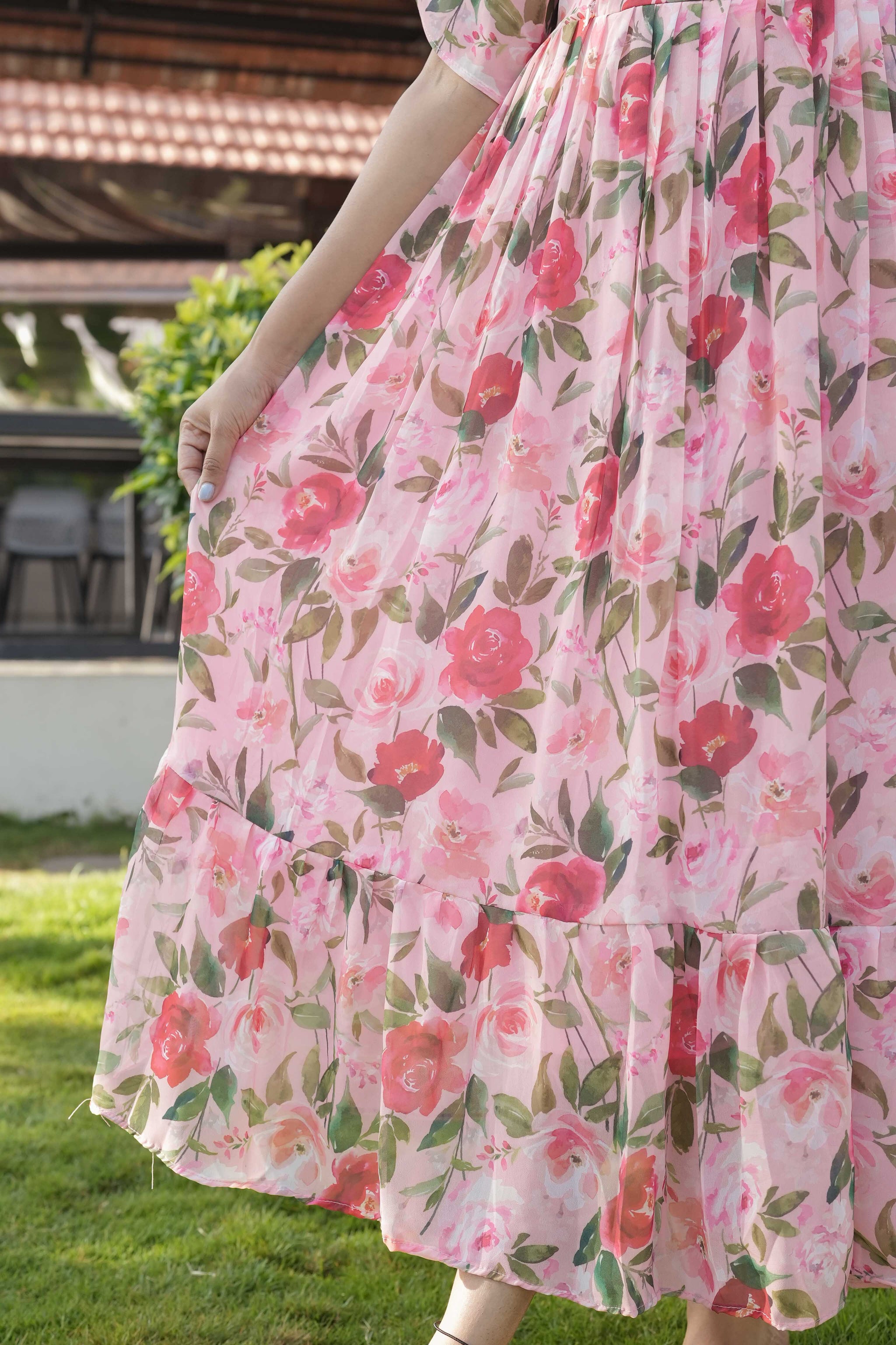 Laya premium georgette kurti