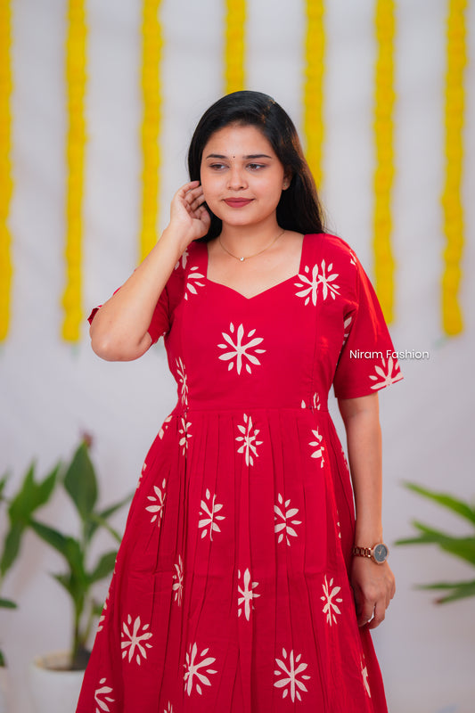 Aadhirai premium cotton maternity kurti