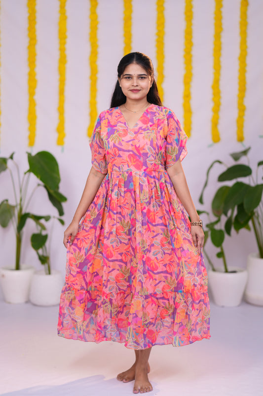 Ananya premium georgette maternity kurti