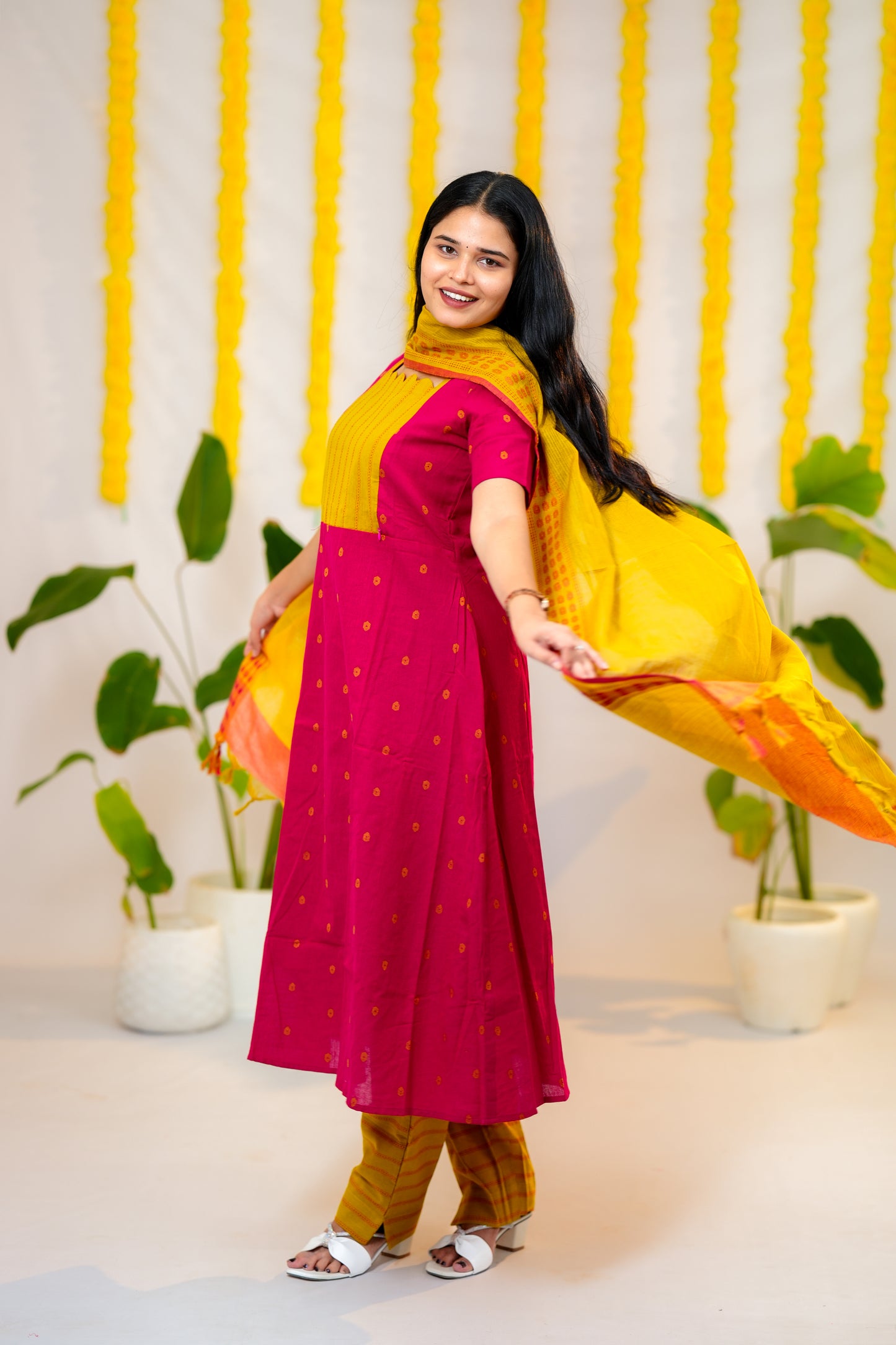 Tharagai premium cottom maternity 3 piece set