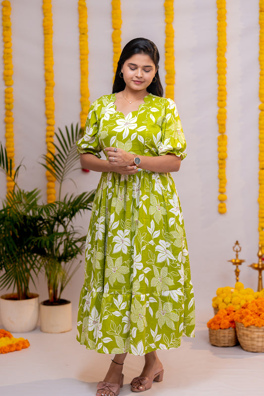 Gayu 4 premium crepe maternity kurti