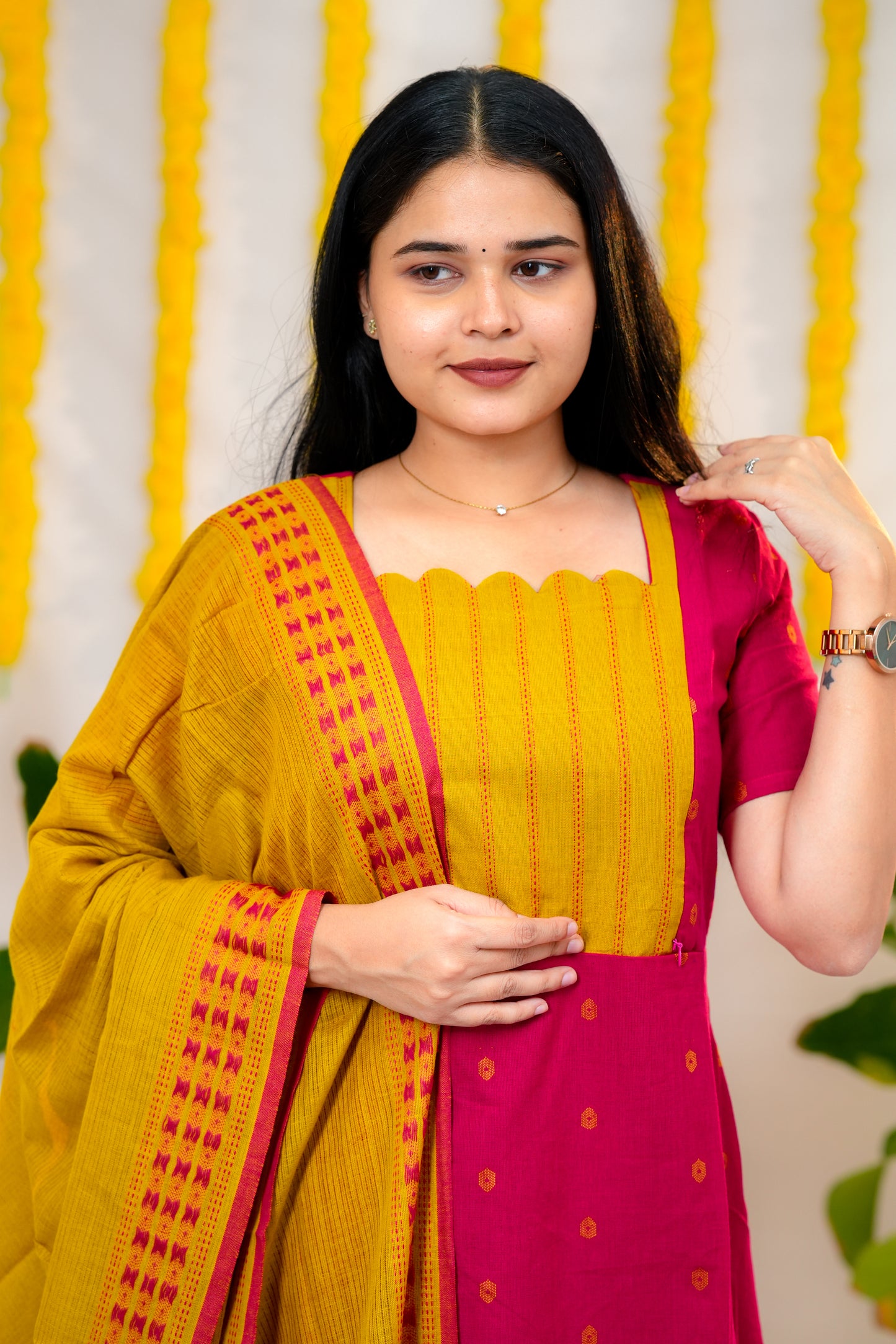 Tharagai premium cottom maternity 3 piece set