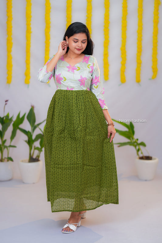 Kural premium cotton maternity kurti