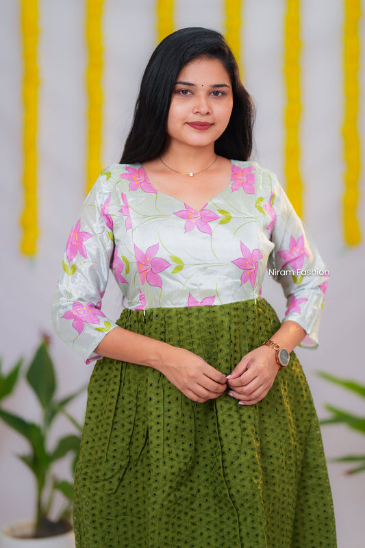 Kural premium cotton maternity kurti