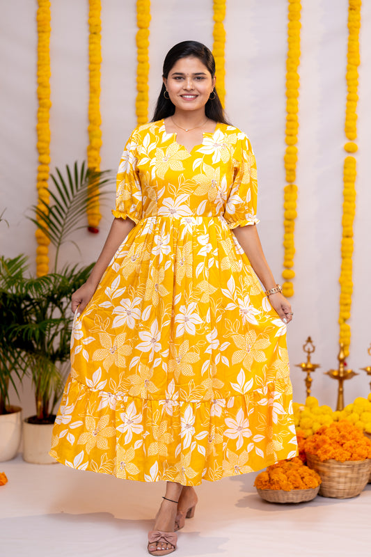 Gayu 1 premium crepe maternity maxi