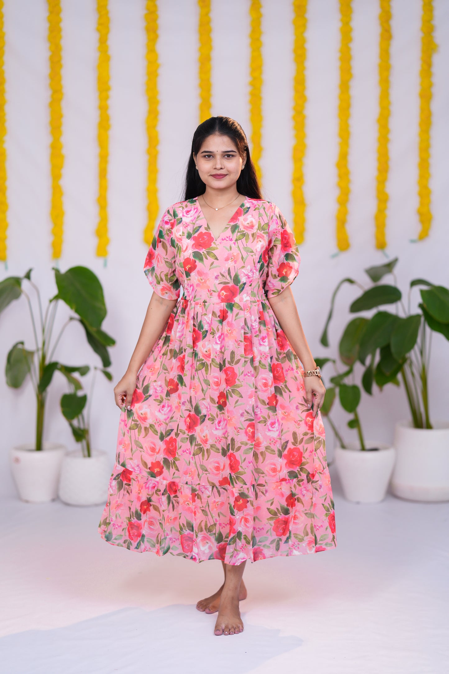Ananya premium georgette maternity kurti