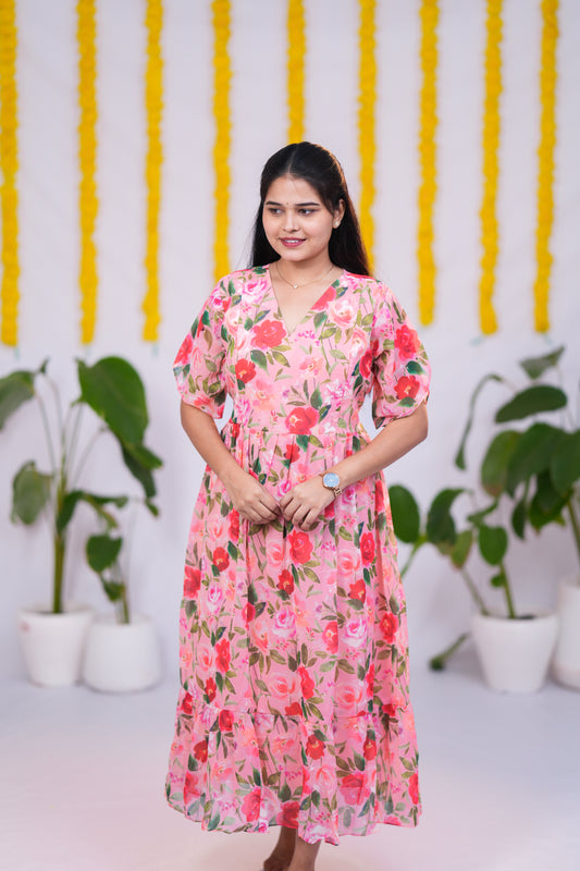 Ananya premium georgette maternity kurti