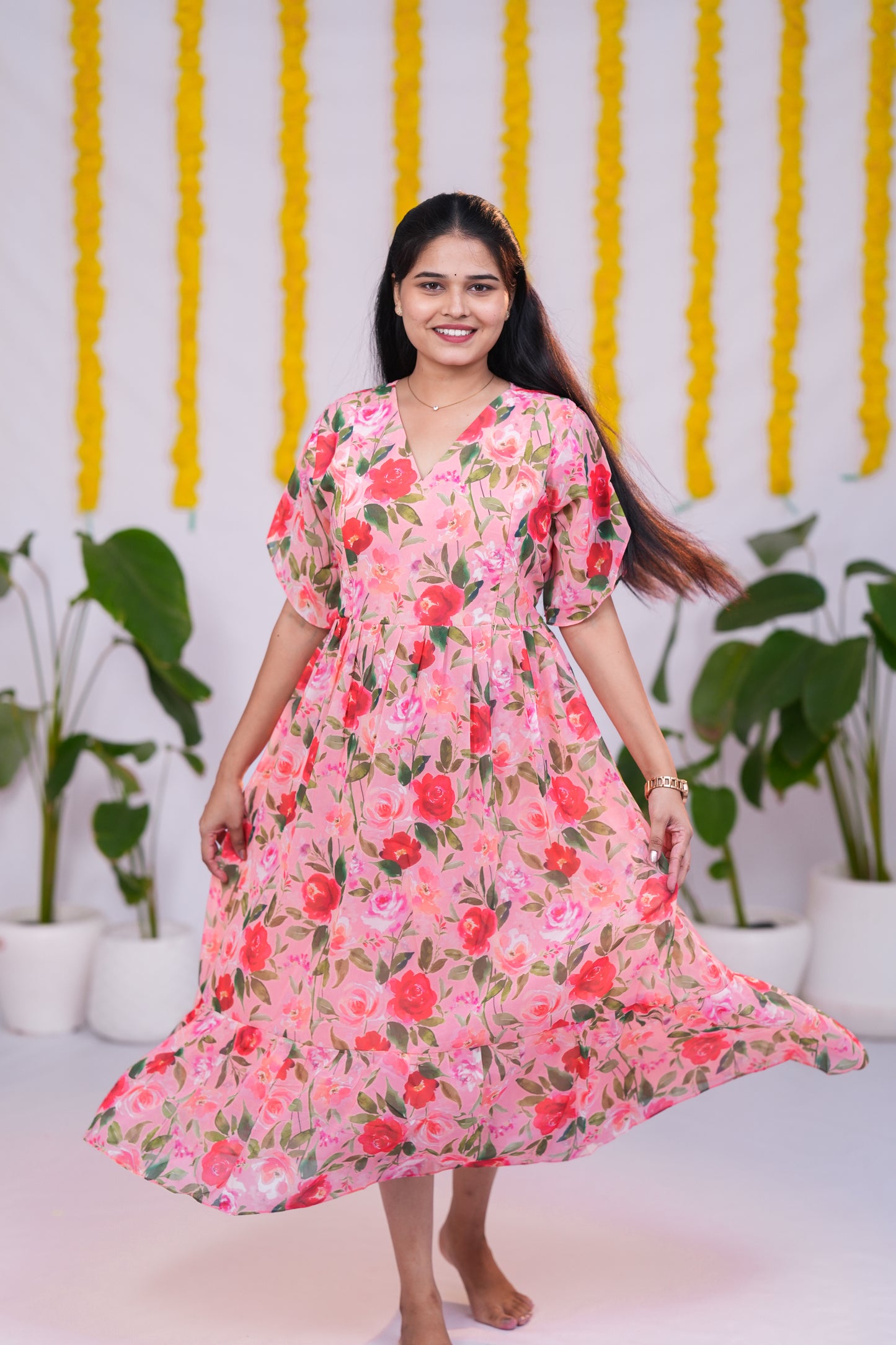 Ananya premium georgette maternity kurti