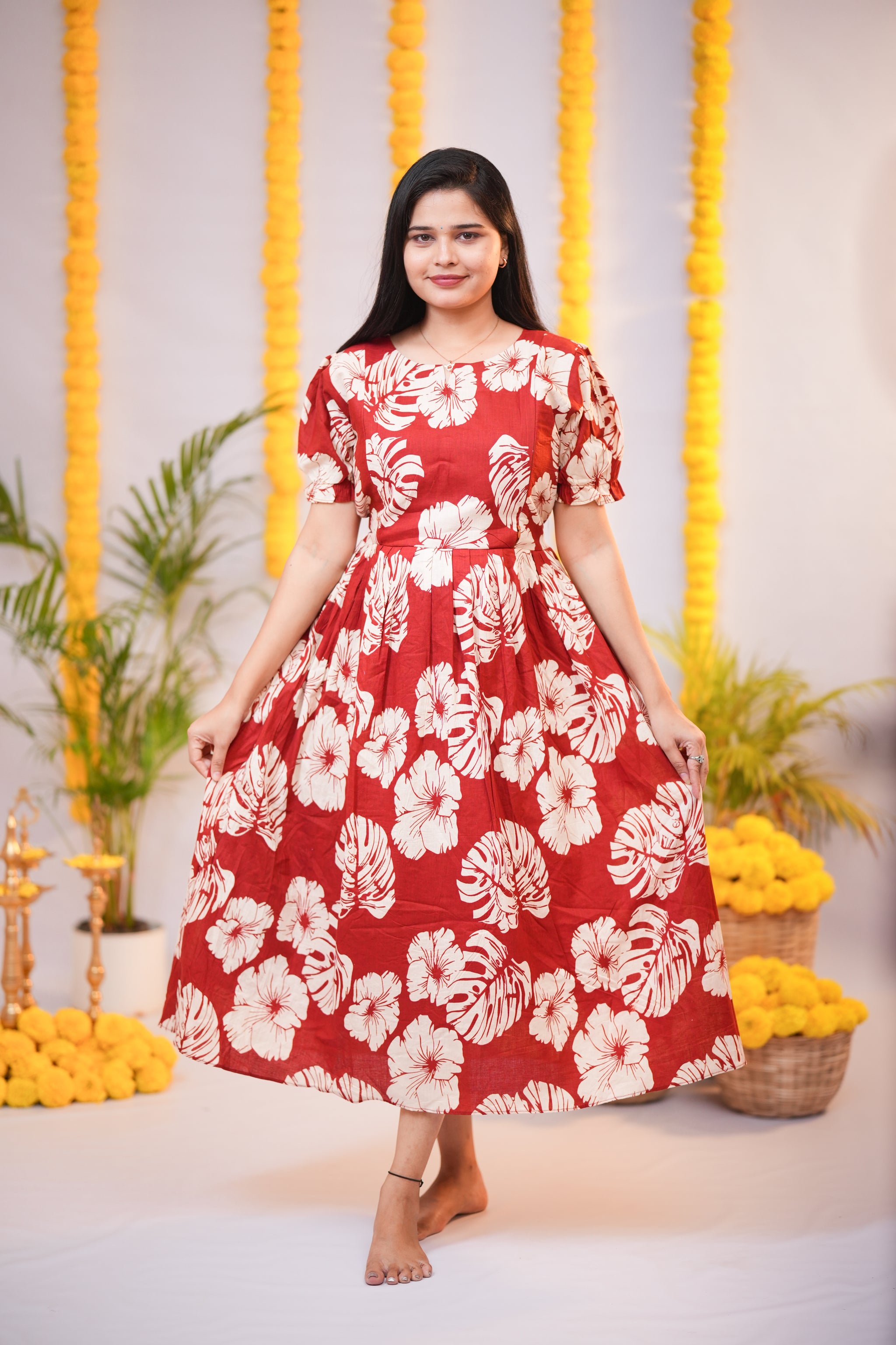 Isai premium cotton maternity kurti