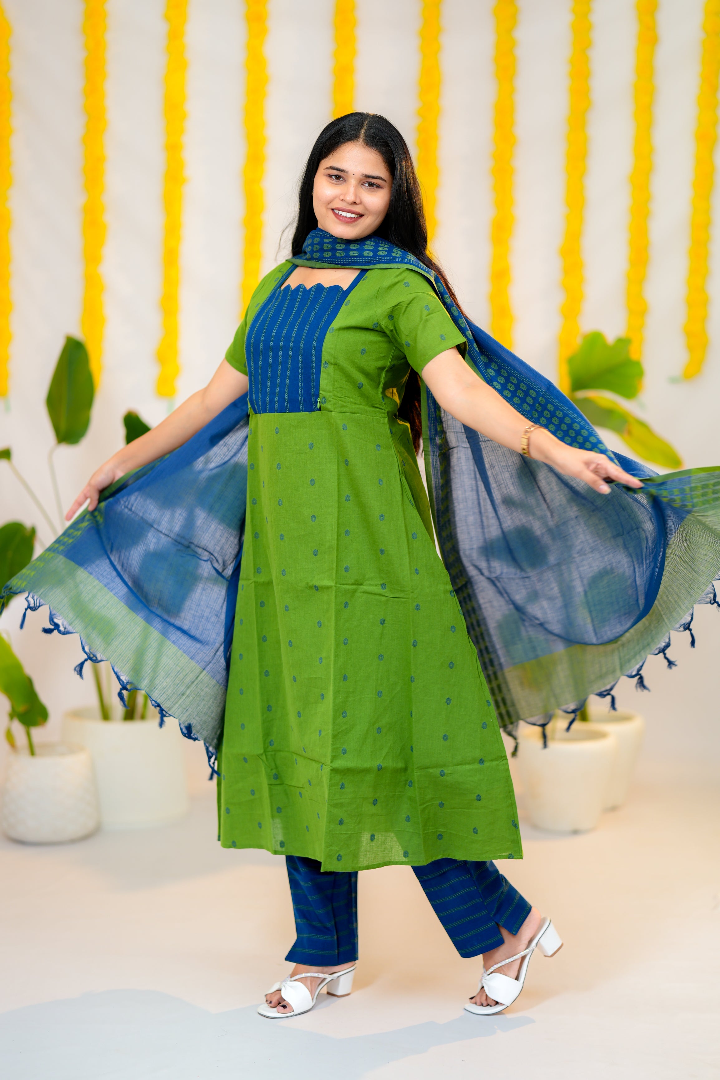 Tharagai premium cotton maternity 3 piece set