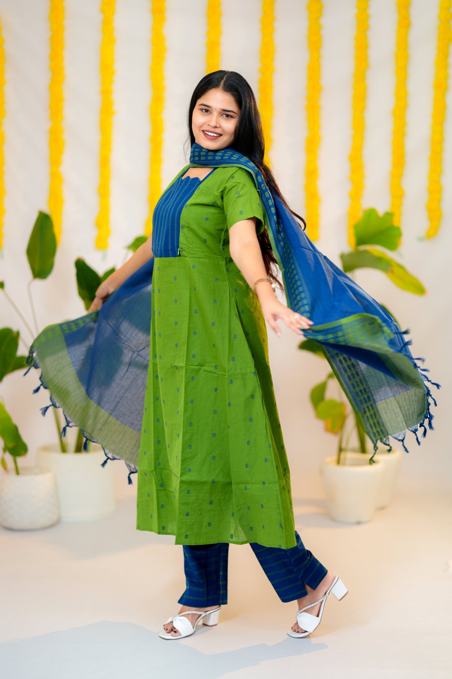 Tharagai premium cotton maternity 3 piece set