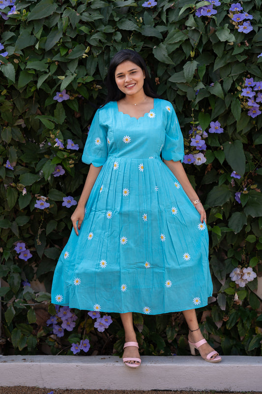 Azhagi 2 premium pure cotton maternity kurti