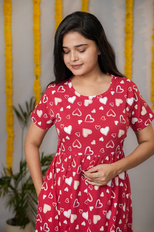 Lakshana premium  knitted cotton casual lounge wear