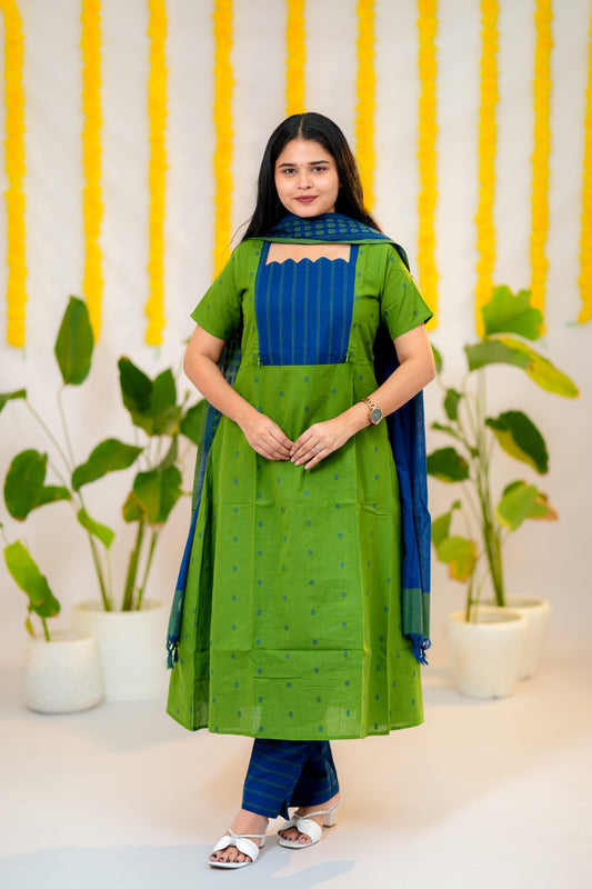 Tharagai premium cotton maternity 3 piece set