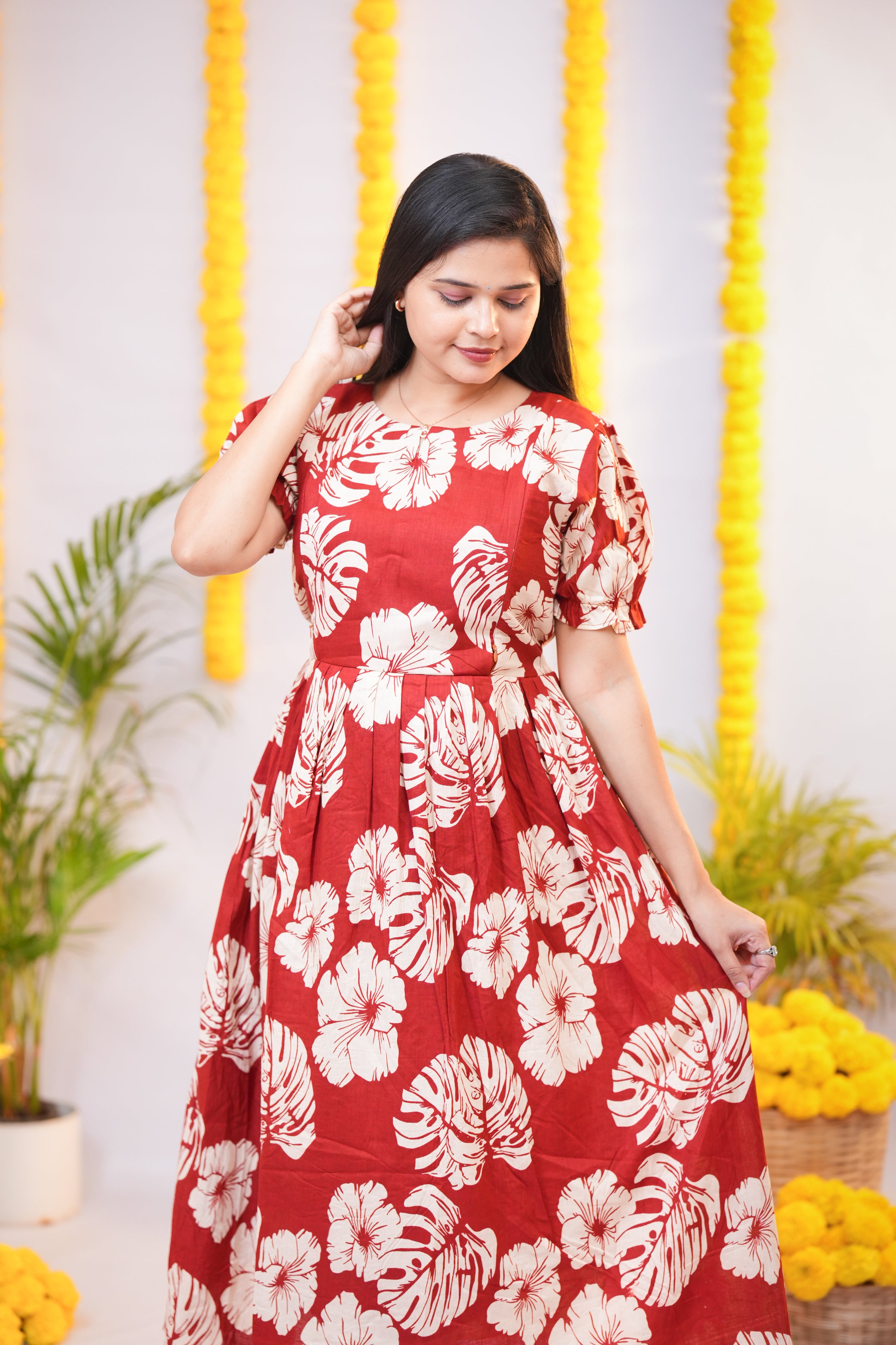 Isai premium cotton maternity kurti