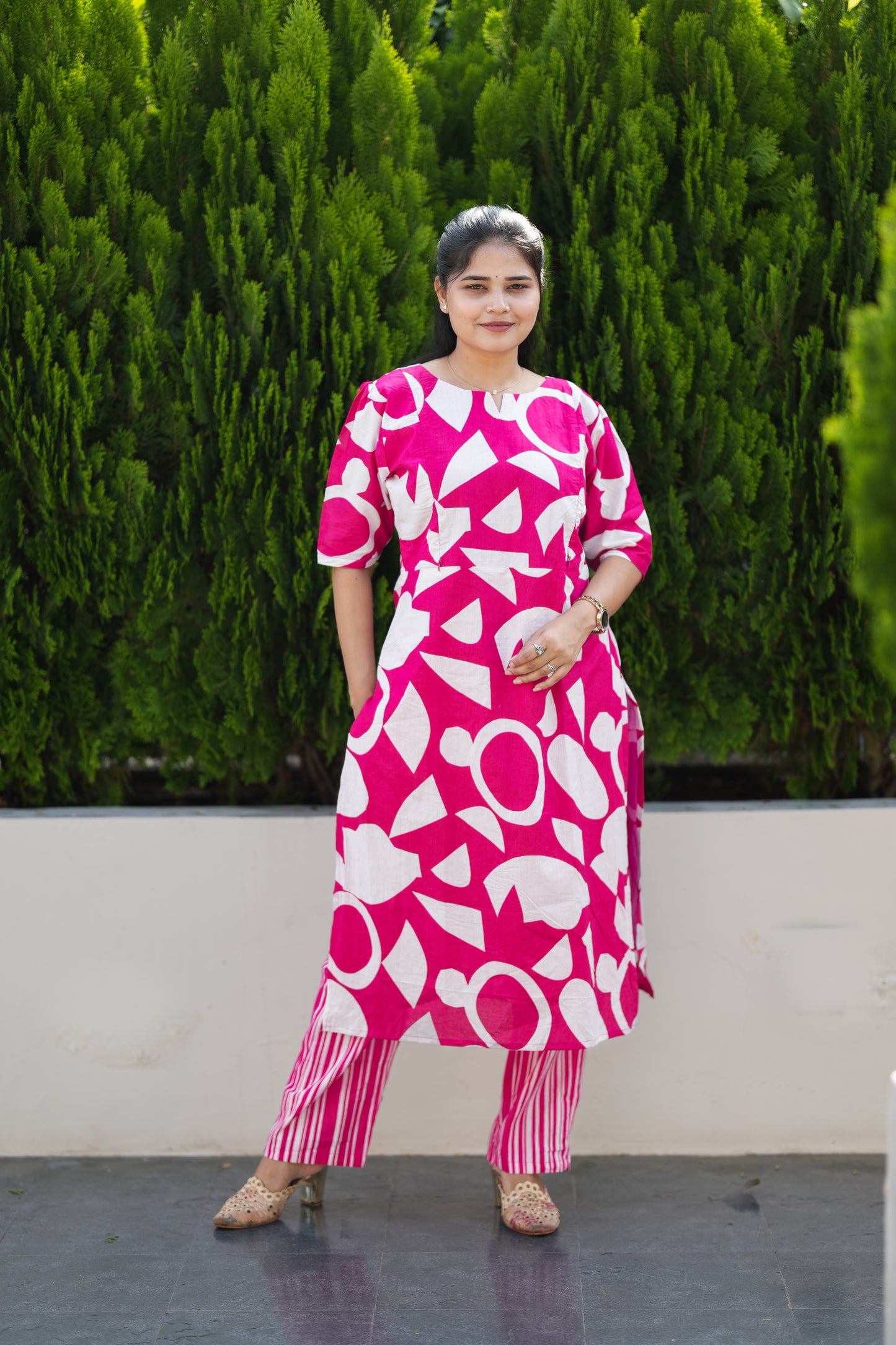 Sathya premium cotton  maternity 2 piece set