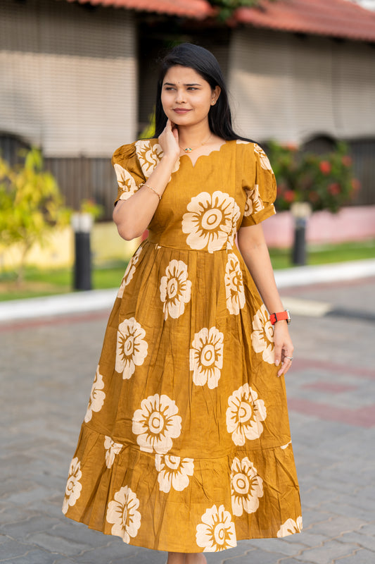 Adhulya premium maternity cotton kurti