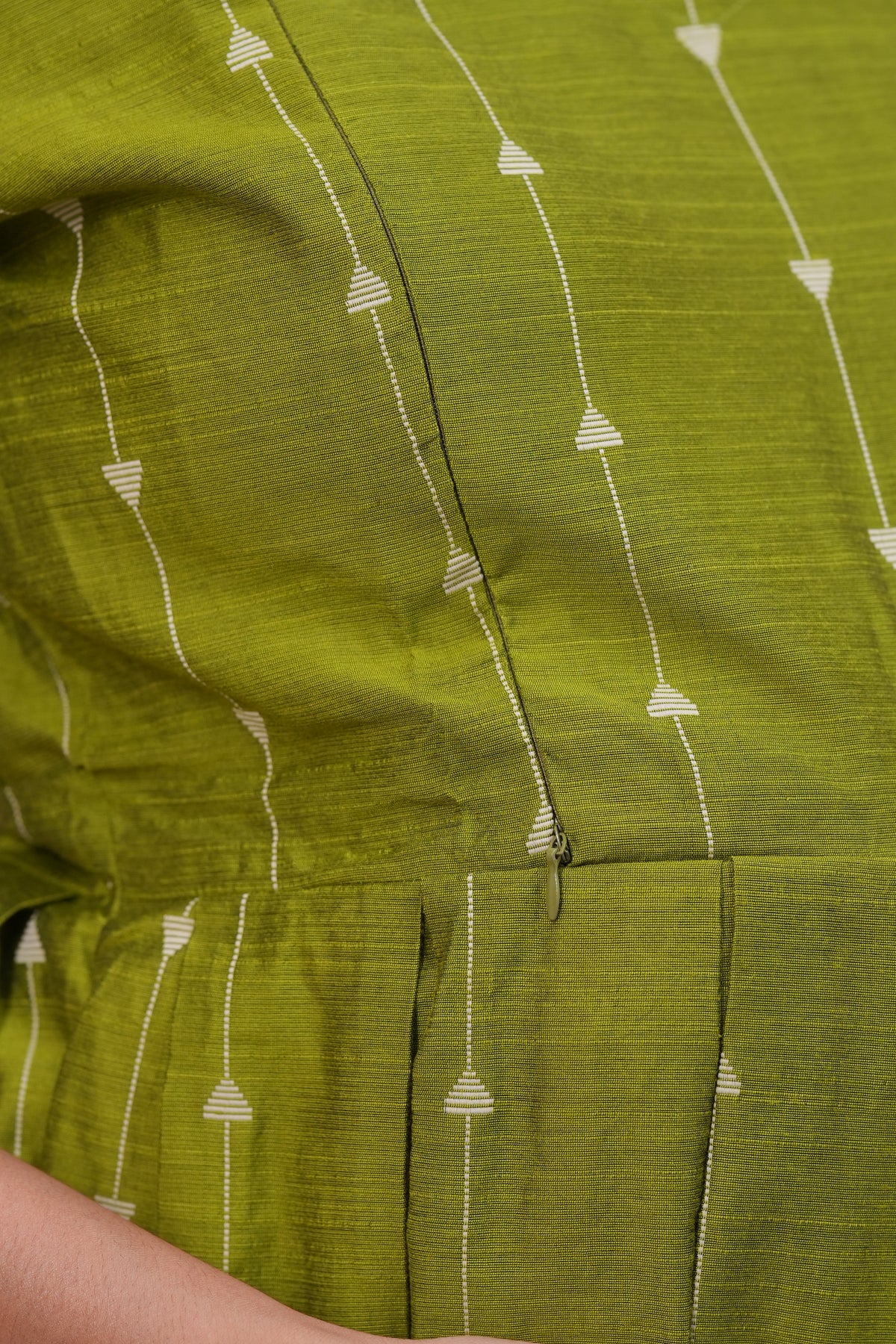 Karigai 3 Premium Raw silk maternity kurti set