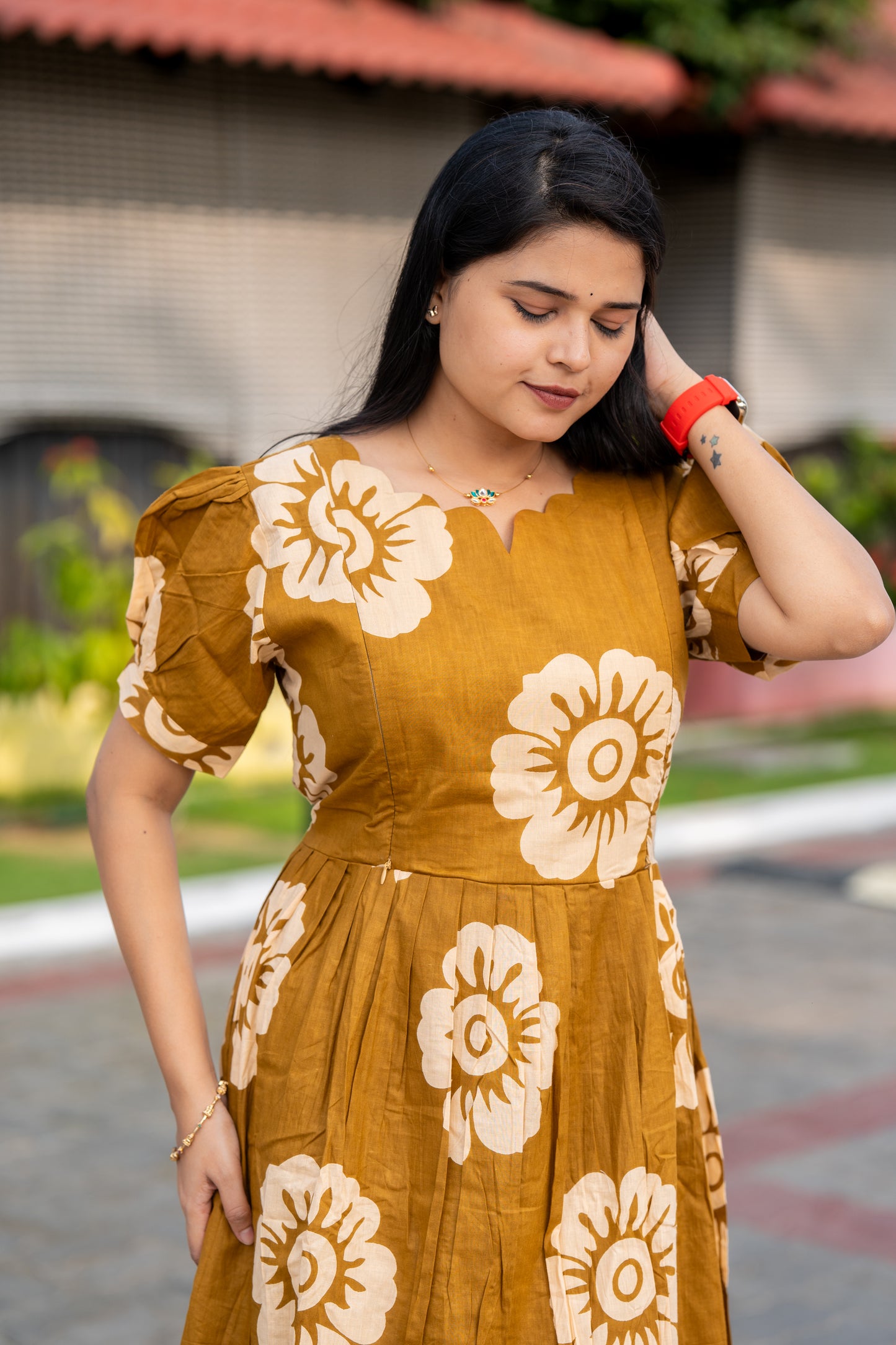 Adhulya premium maternity cotton kurti