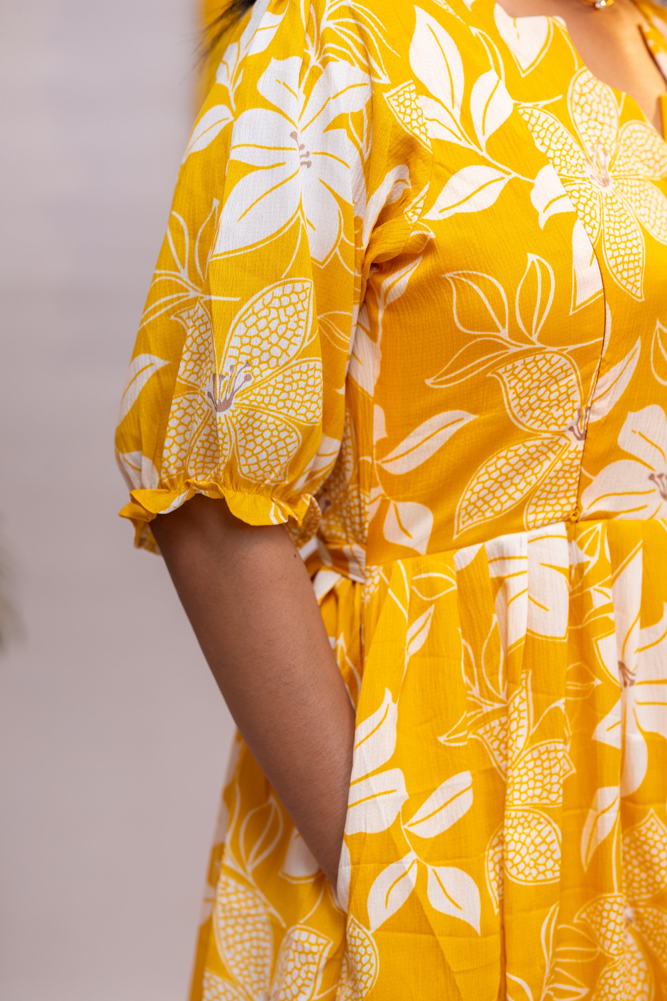 Gayu 1 premium crepe maternity maxi