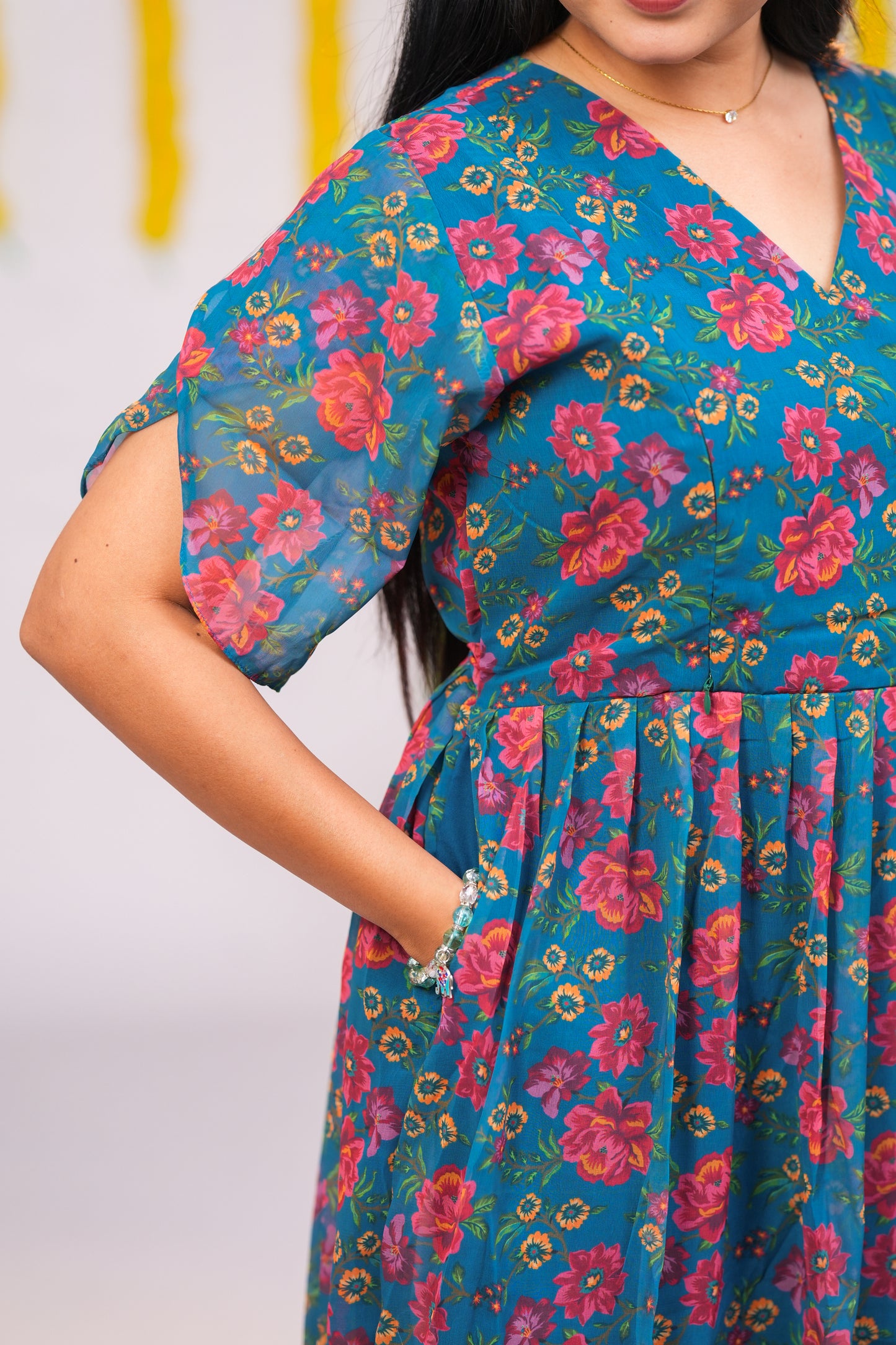 Ananya premium georgette maternity kurti