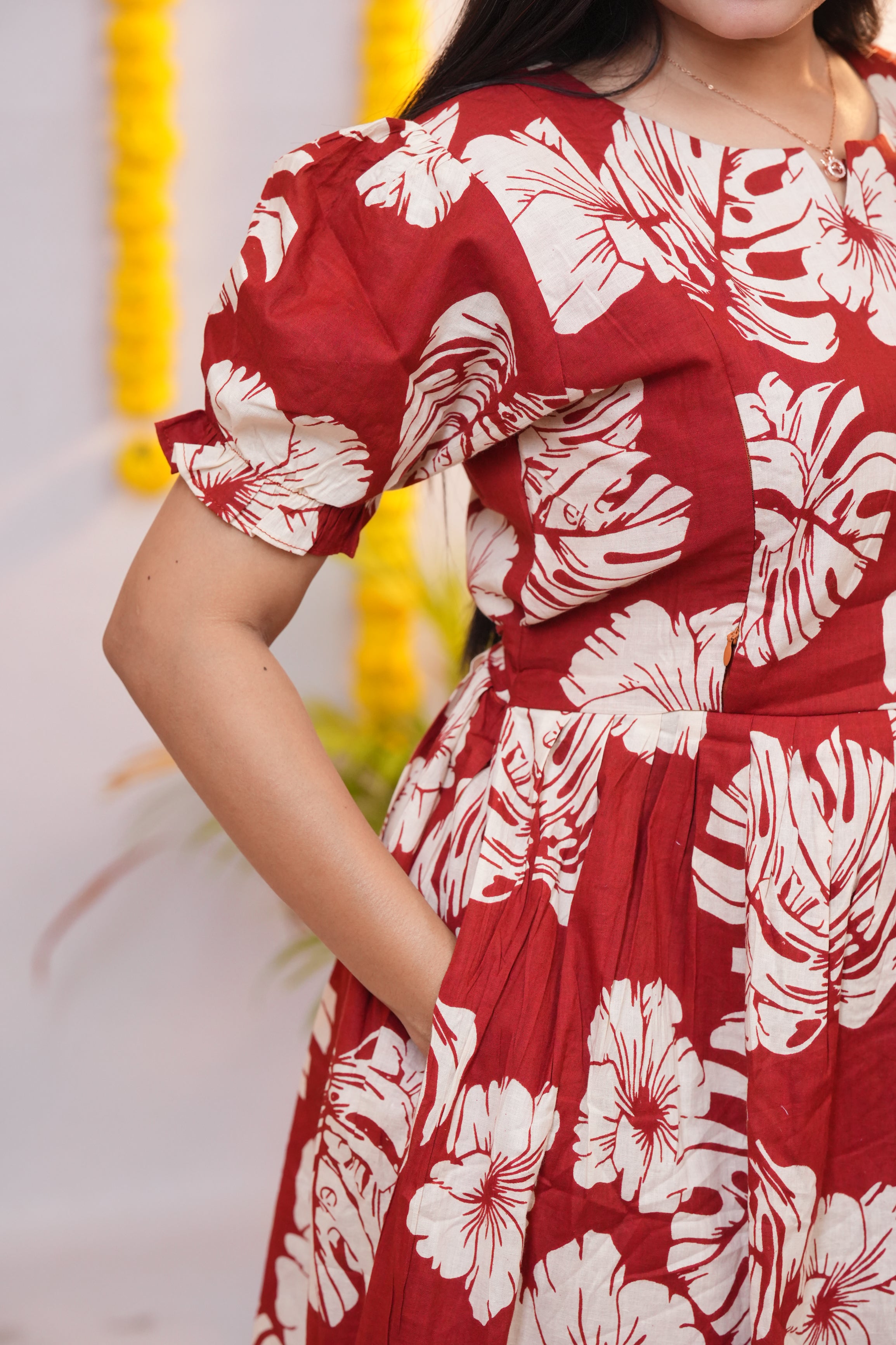 Isai premium cotton maternity kurti