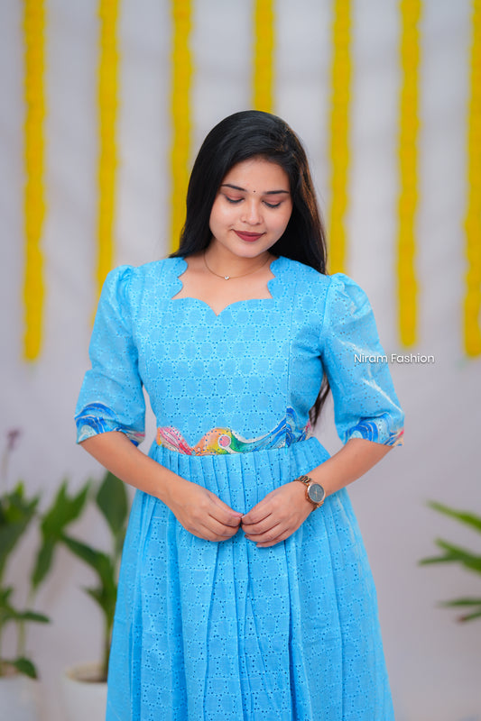 Kuzhali premium Hakoba maternity kurti