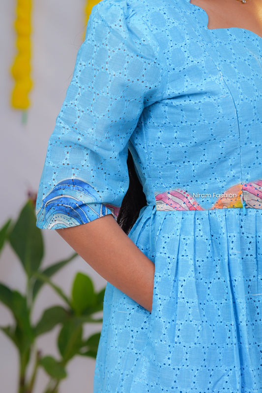 Kuzhali premium Hakoba maternity kurti