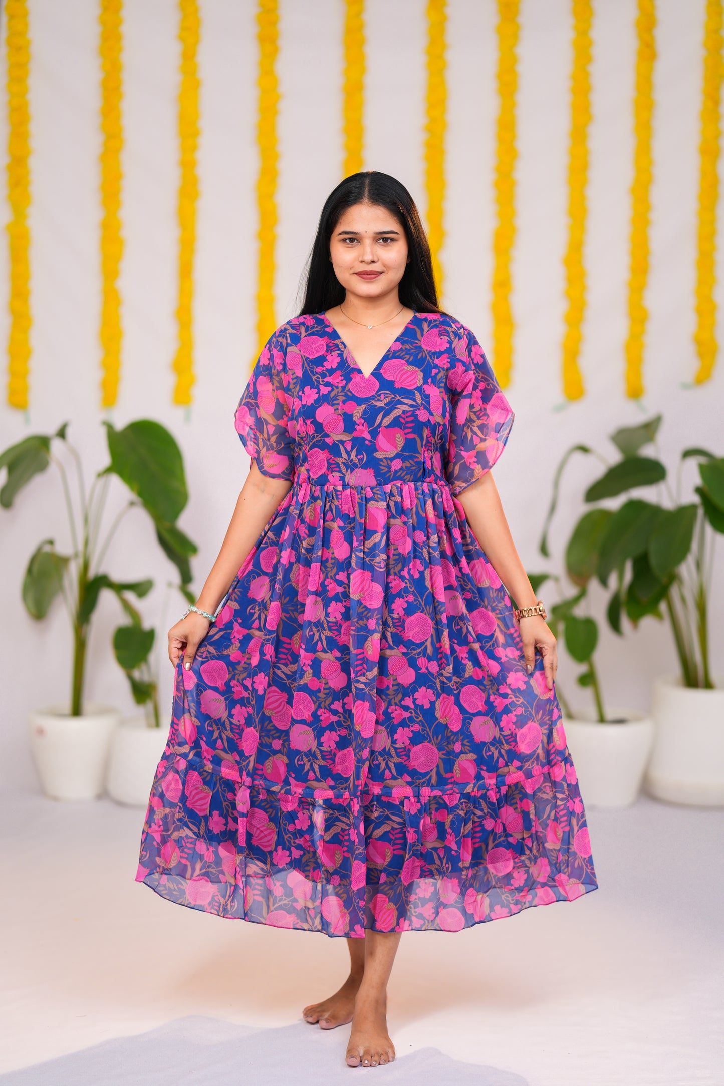 Ananya premium georgette maternity kurti