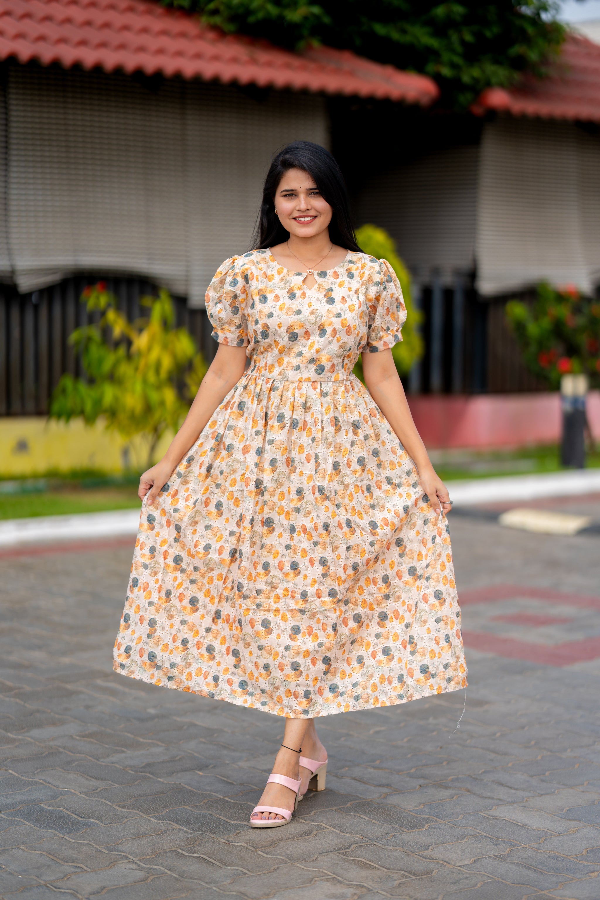 Naazhi hakoba 1 maternity kurti