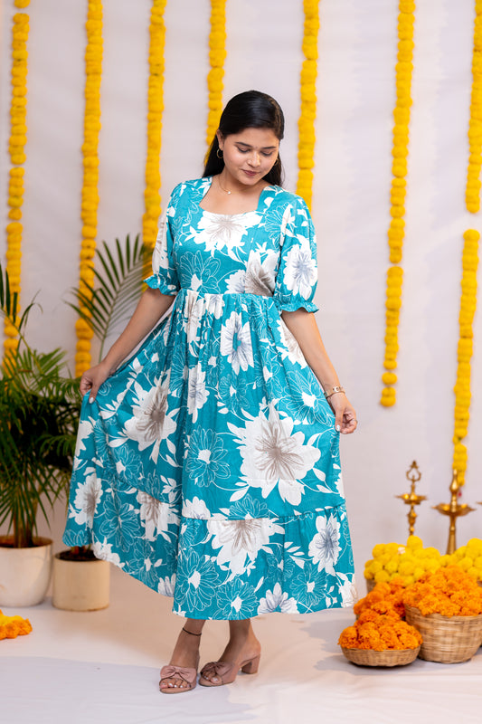 Gayu premium crepe maternity kurti