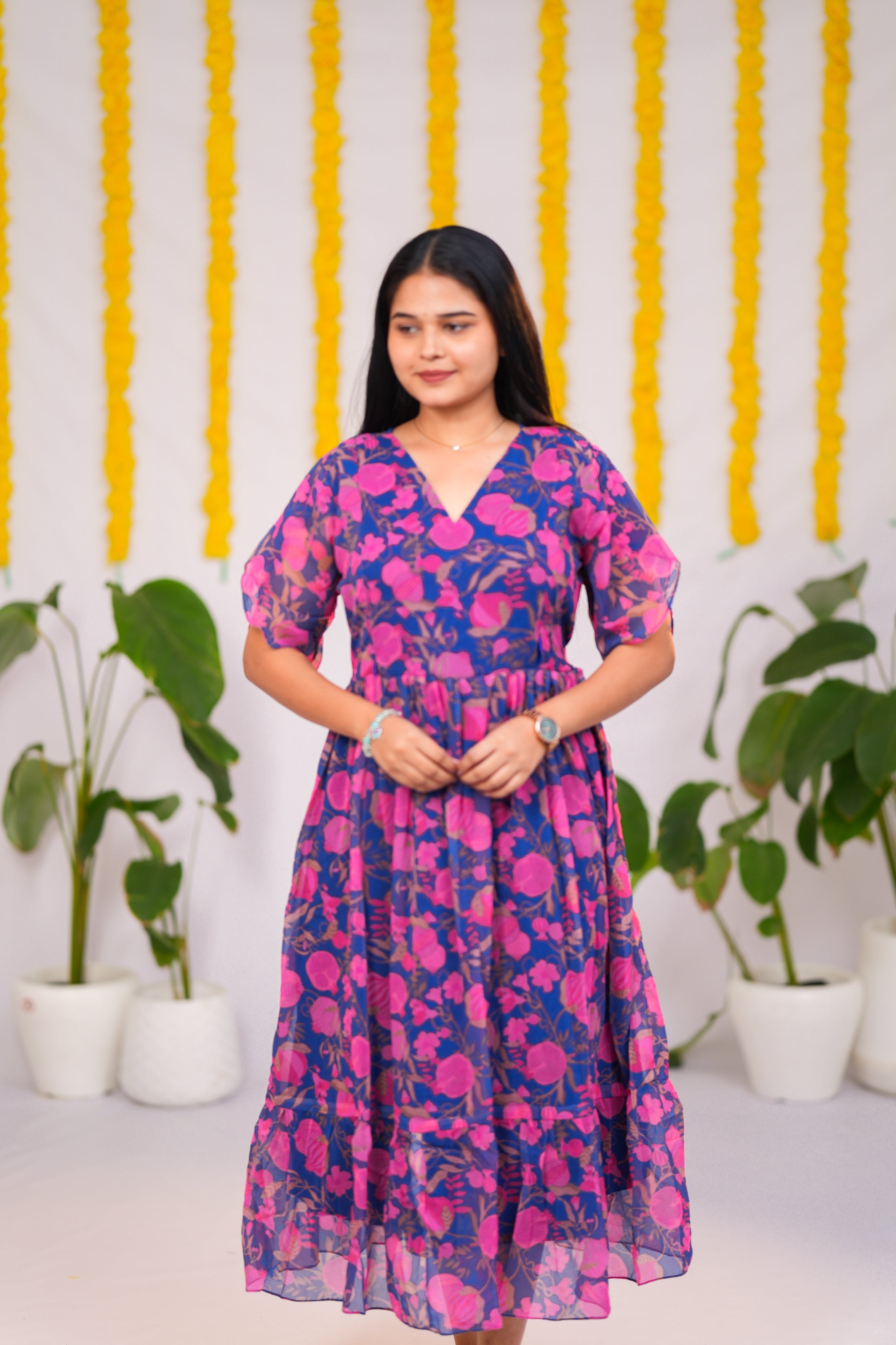 Ananya premium georgette maternity kurti