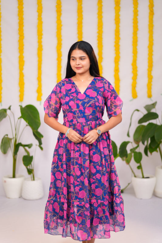 Ananya premium georgette maternity kurti