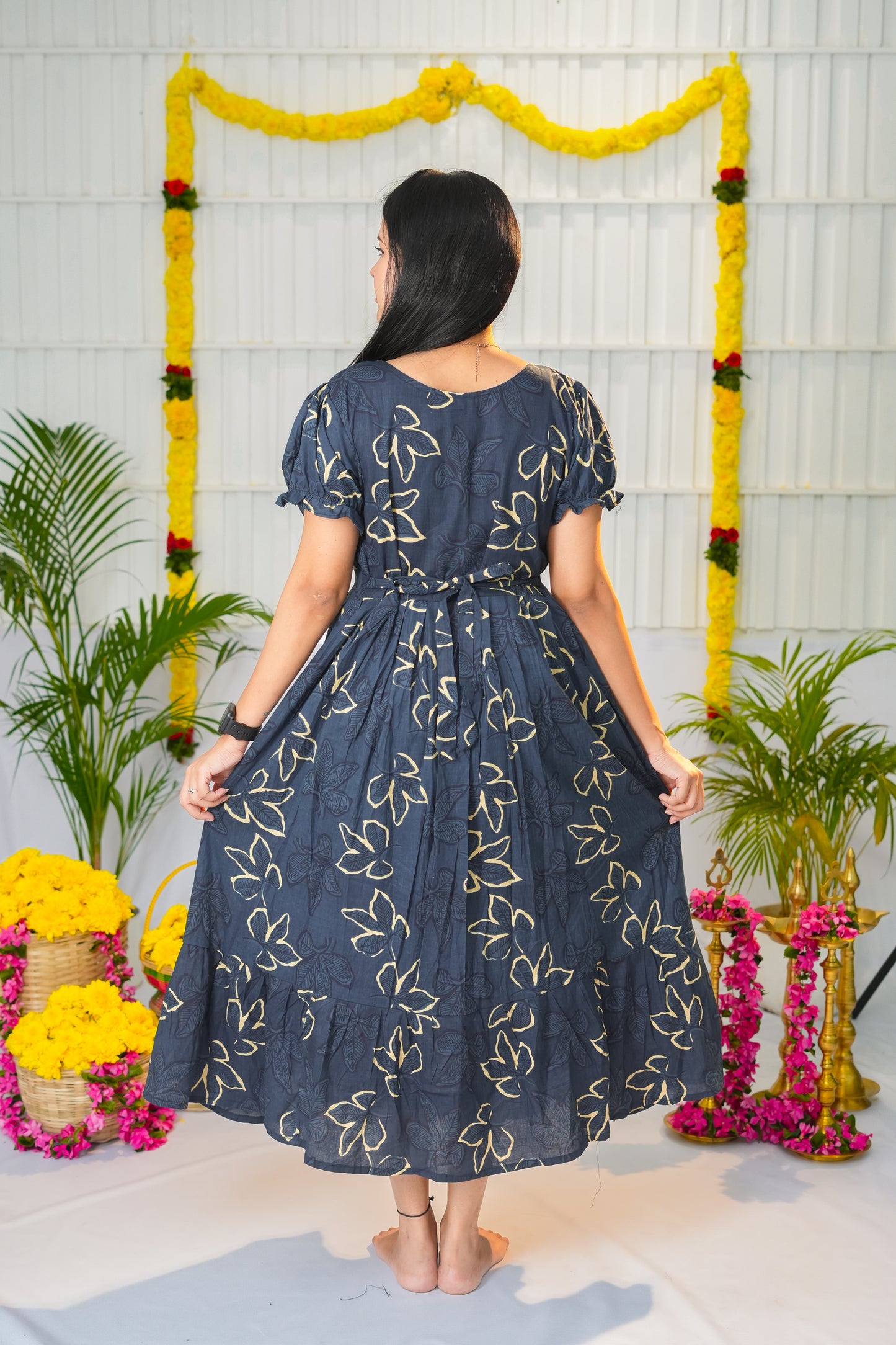 Niram premium cotton maternity kurti