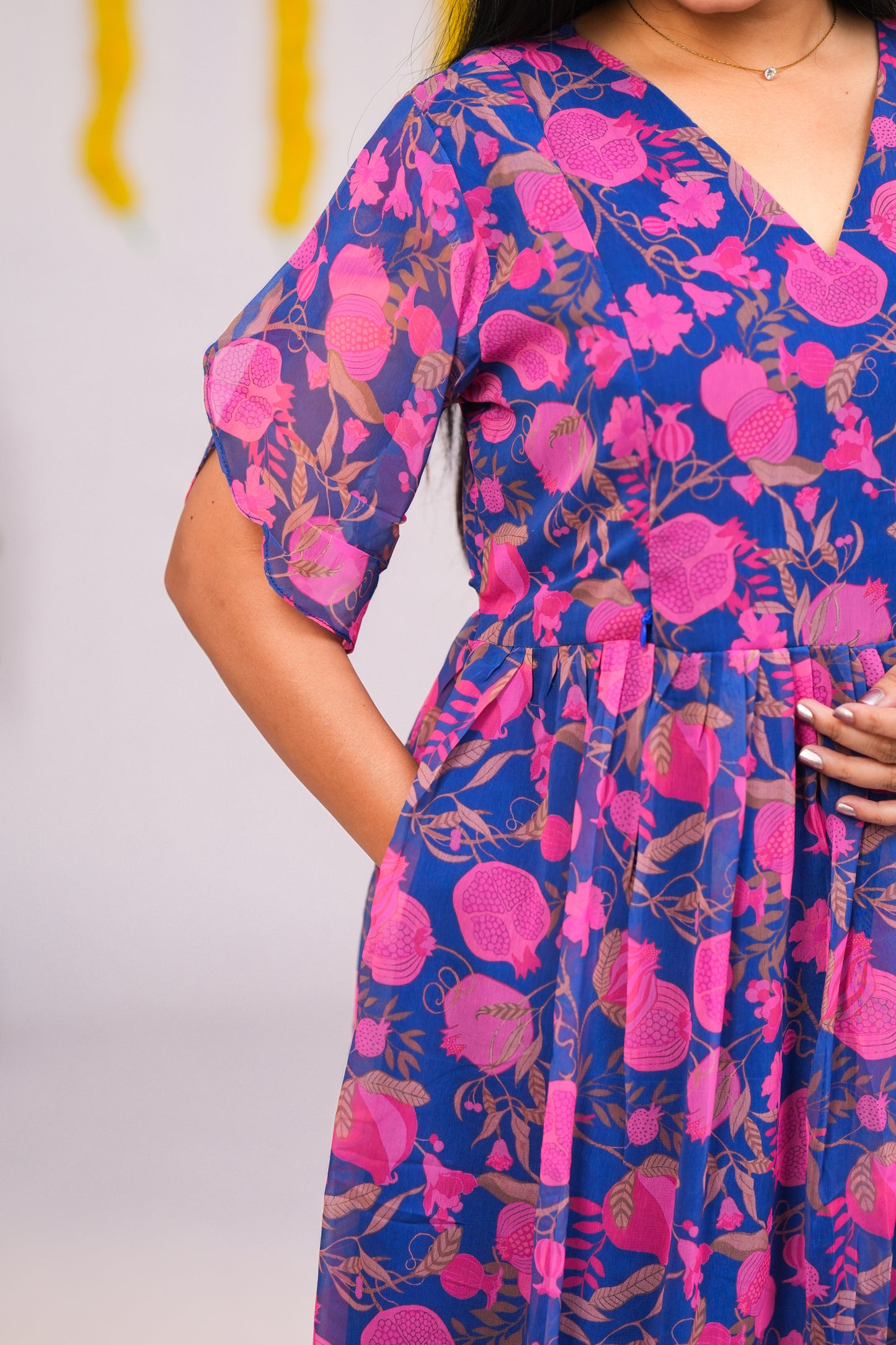 Ananya premium georgette maternity kurti