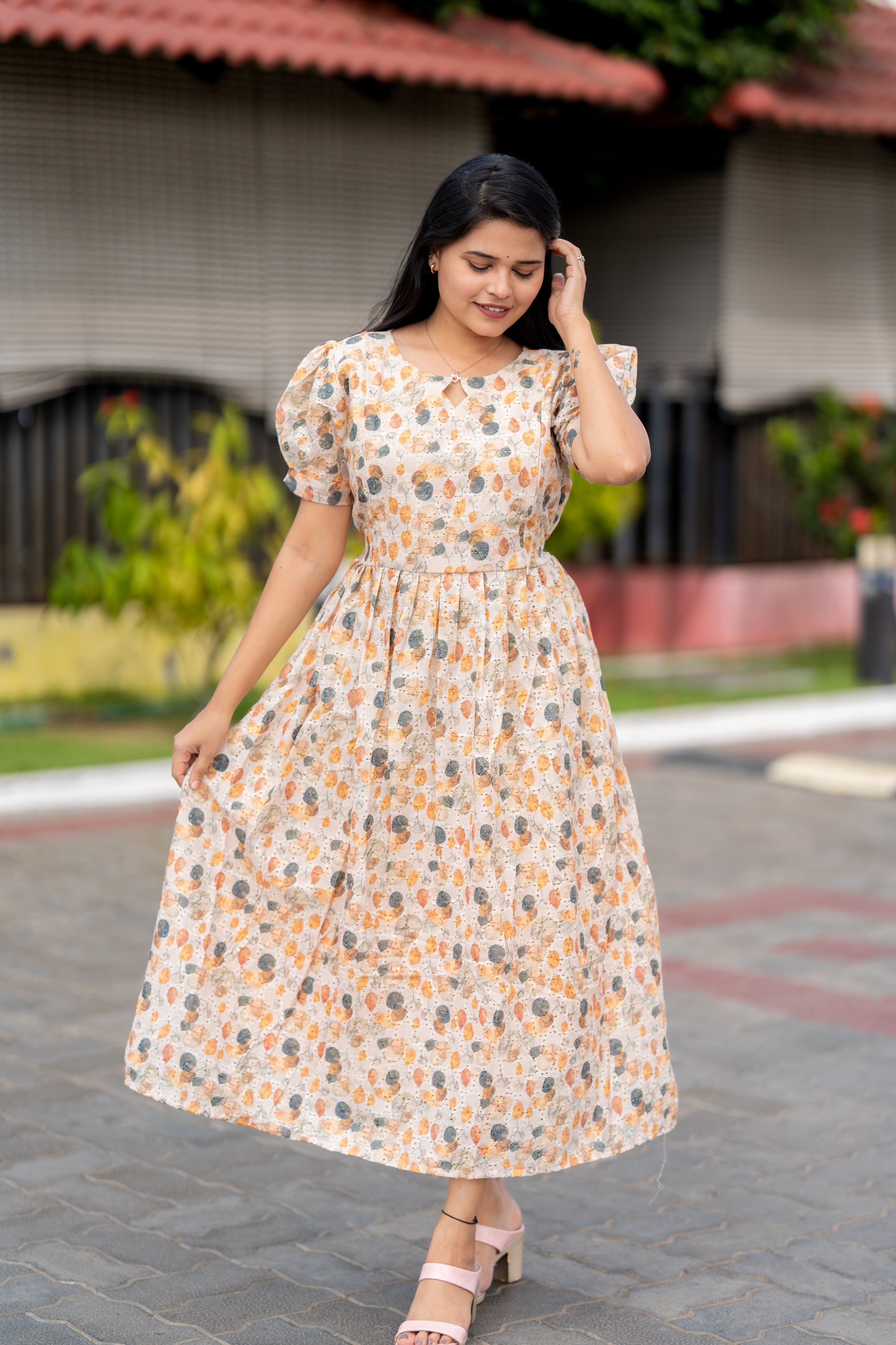 Naazhi hakoba 1 maternity kurti
